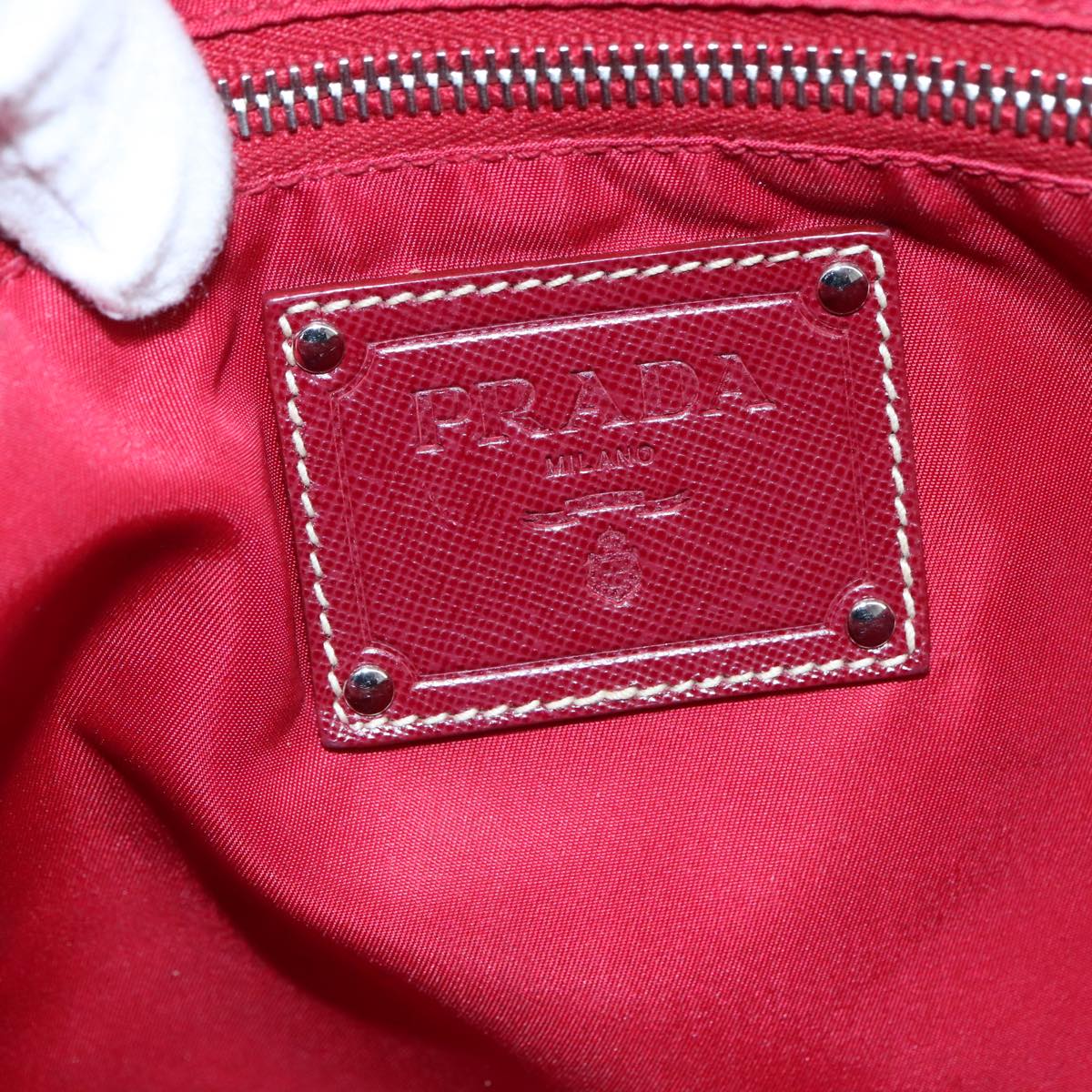 Prada Re-Nylon Pink Synthetic Tote Bag (Pre-Owned)