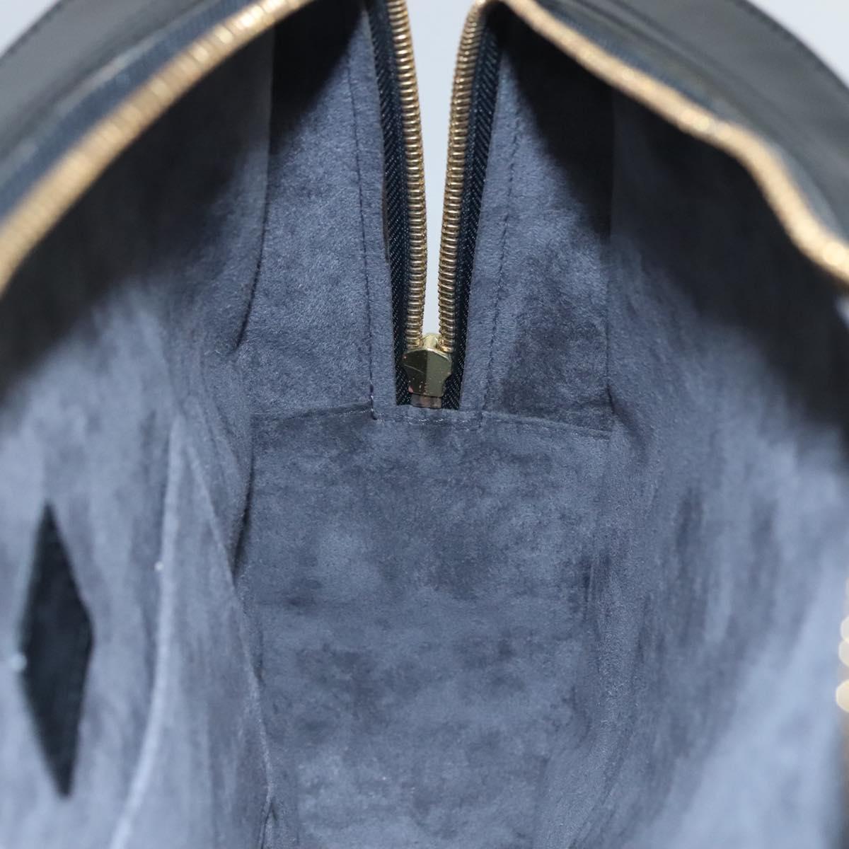 Louis Vuitton Voltaire Black Leather Shoulder Bag (Pre-Owned)