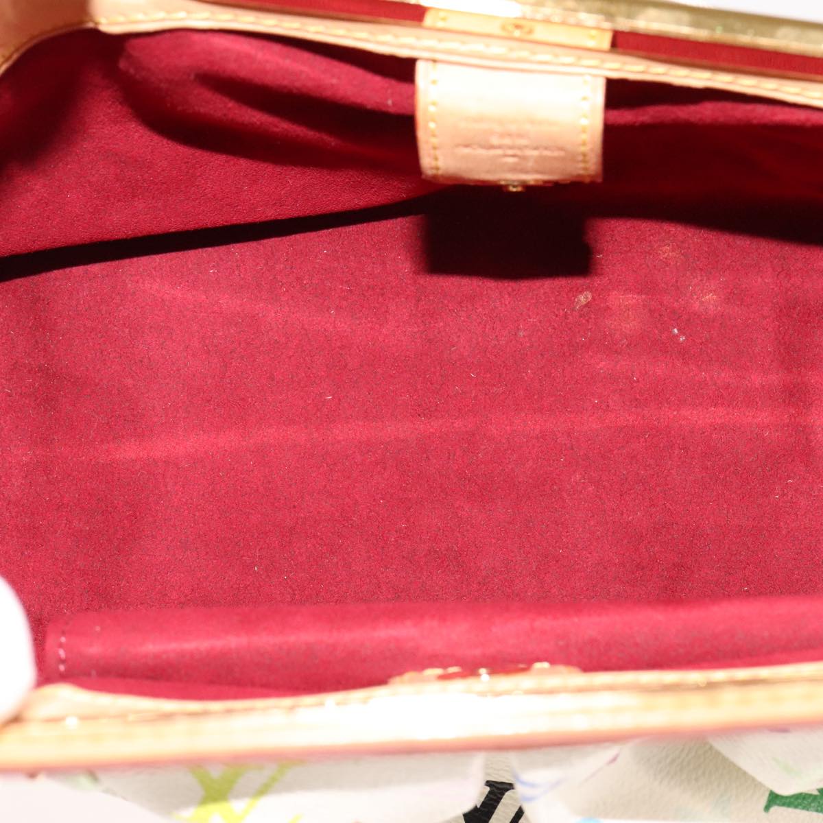 Louis Vuitton Judy White Canvas Shoulder Bag (Pre-Owned)