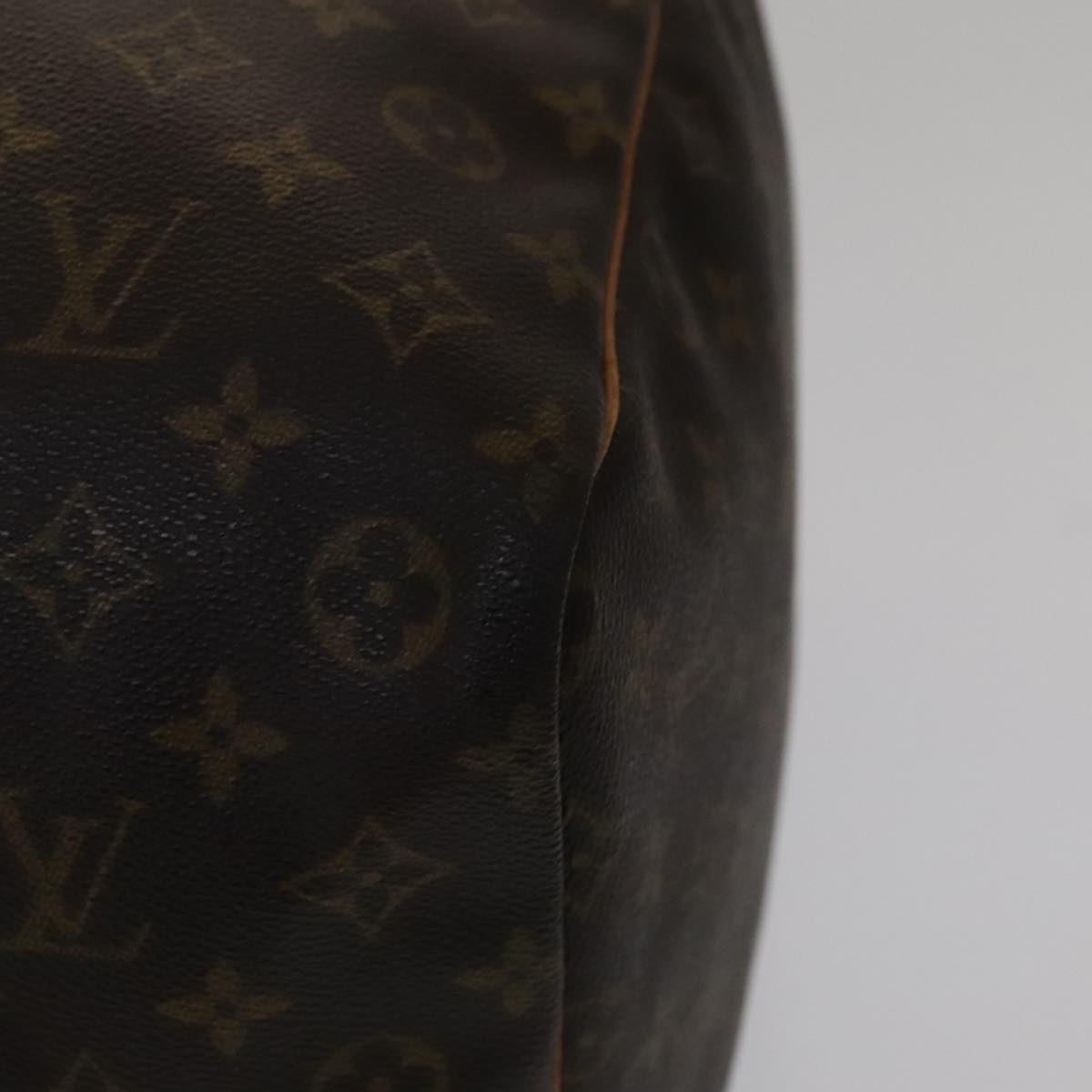 Louis Vuitton Keepall 60 Brown Canvas Travel Bag (Pre-Owned)