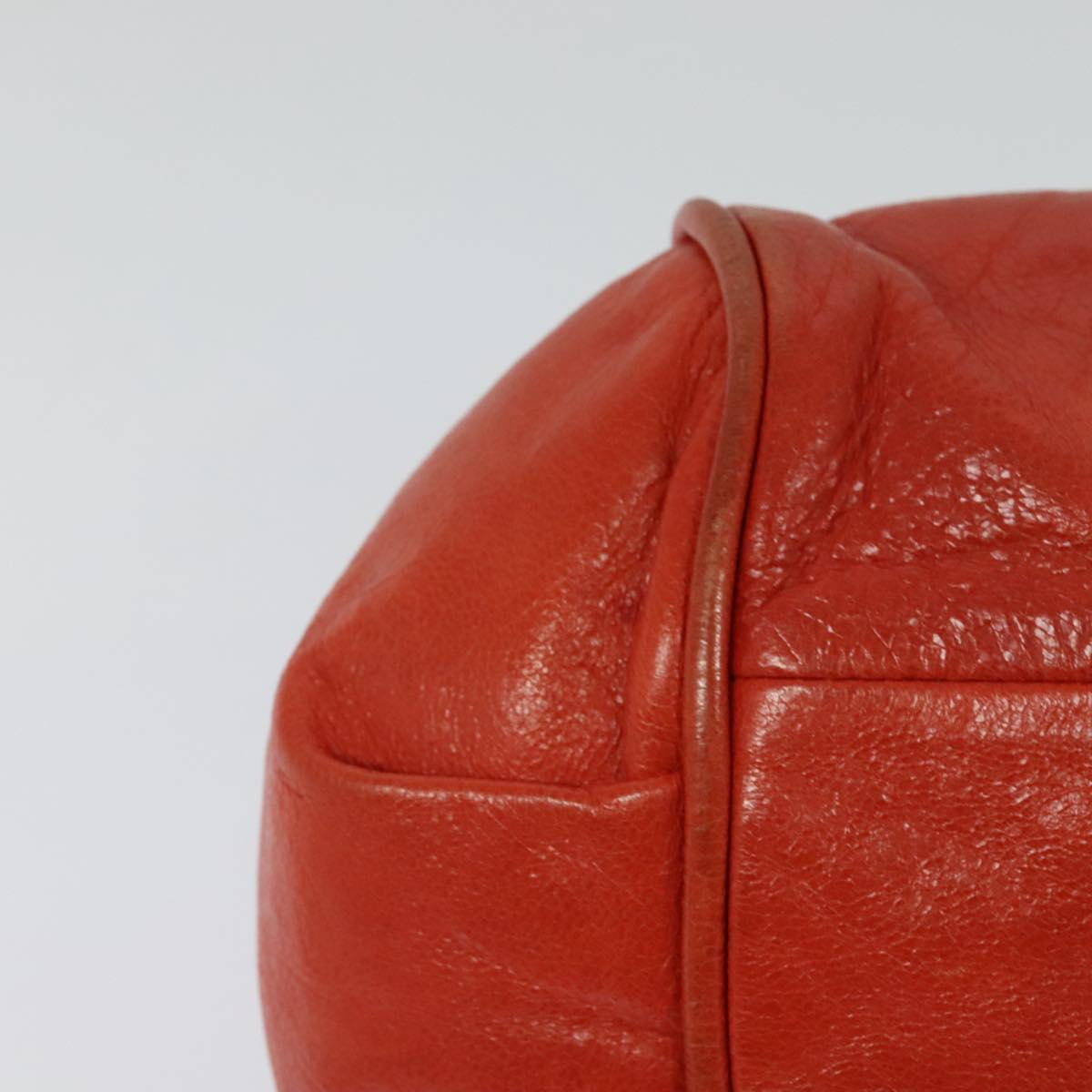 Chloé Ethel Orange Leather Handbag (Pre-Owned)