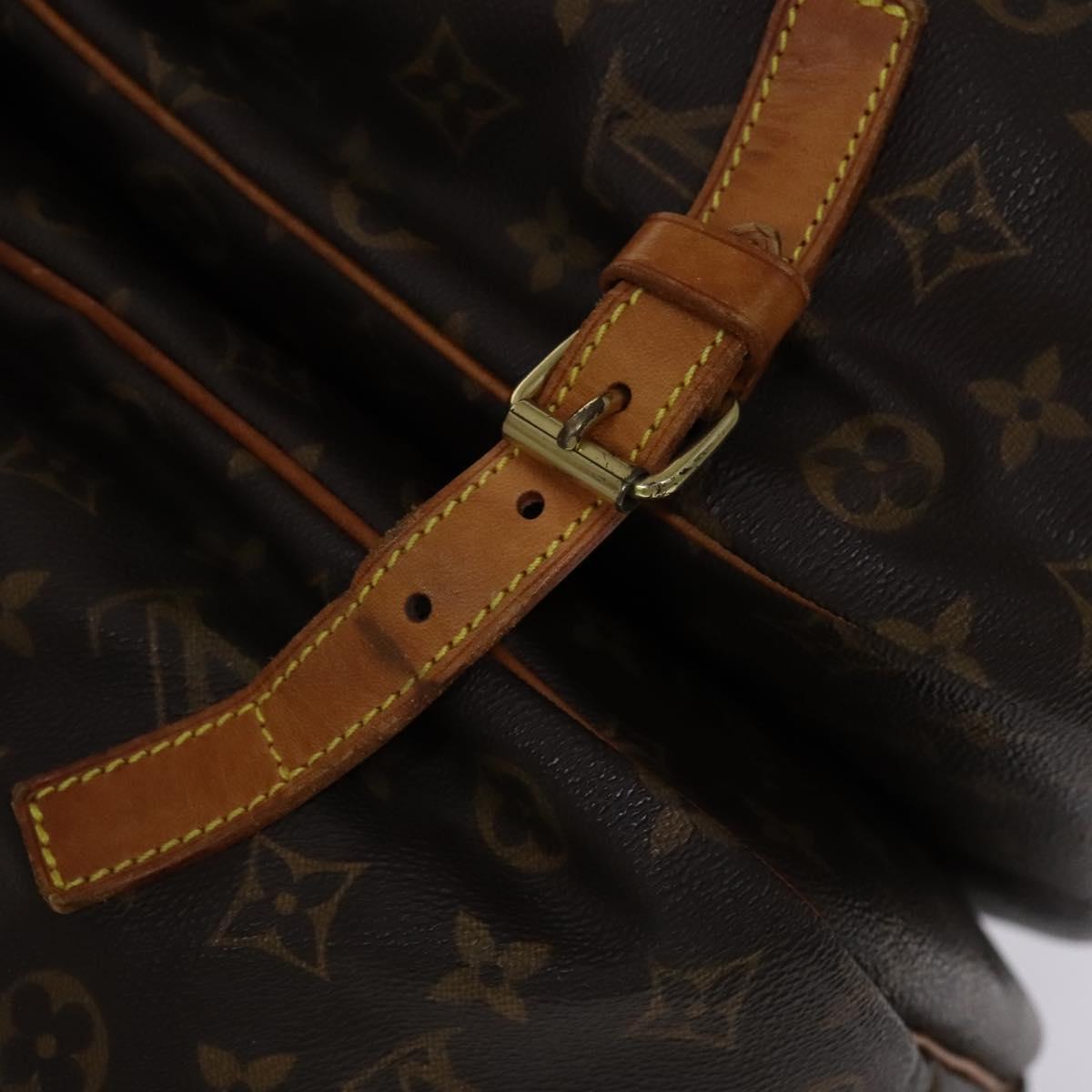 Louis Vuitton Saumur 35 Brown Canvas Shoulder Bag (Pre-Owned)