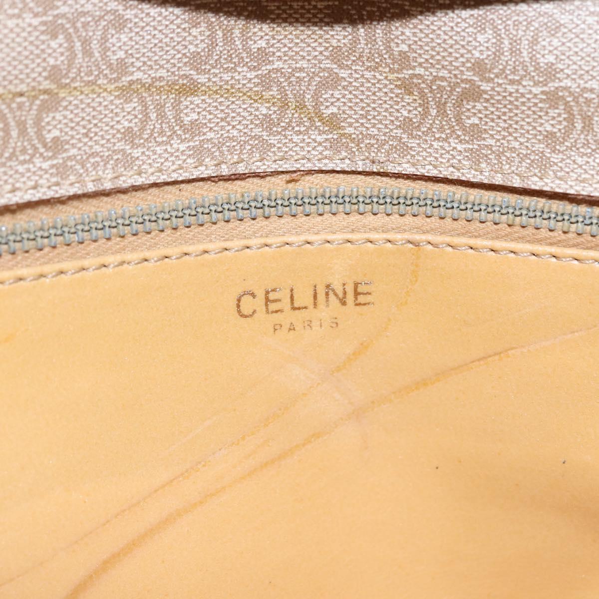 Céline Beige Canvas Shoulder Bag (Pre-Owned)
