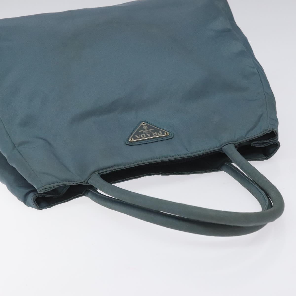 Prada Blue Synthetic Handbag (Pre-Owned)