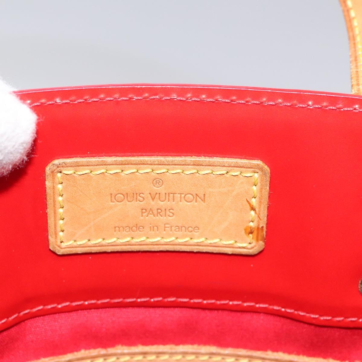 Louis Vuitton Reade Red Patent Leather Tote Bag (Pre-Owned)