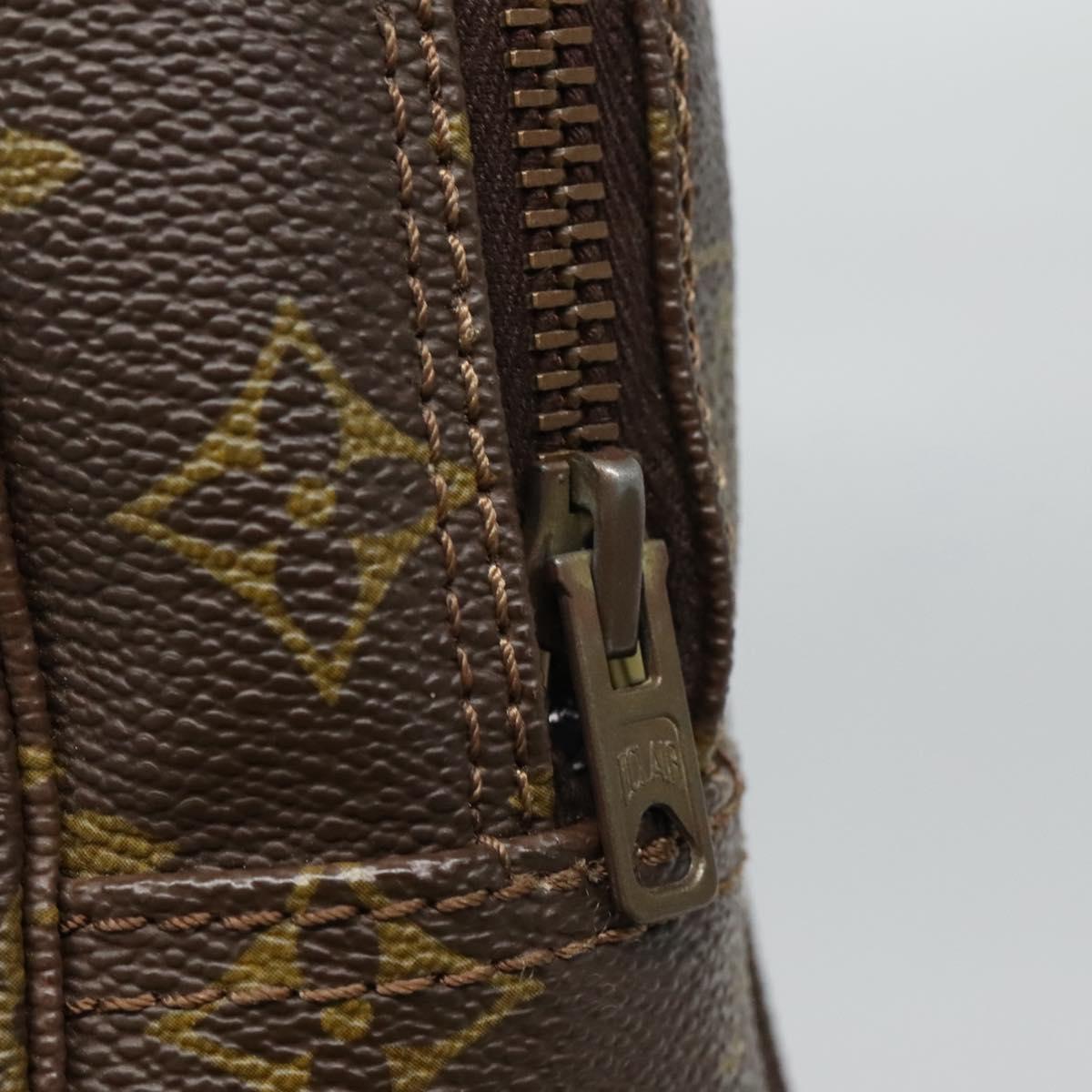 Louis Vuitton Trousse Toilette 28 Brown Canvas Clutch Bag (Pre-Owned)