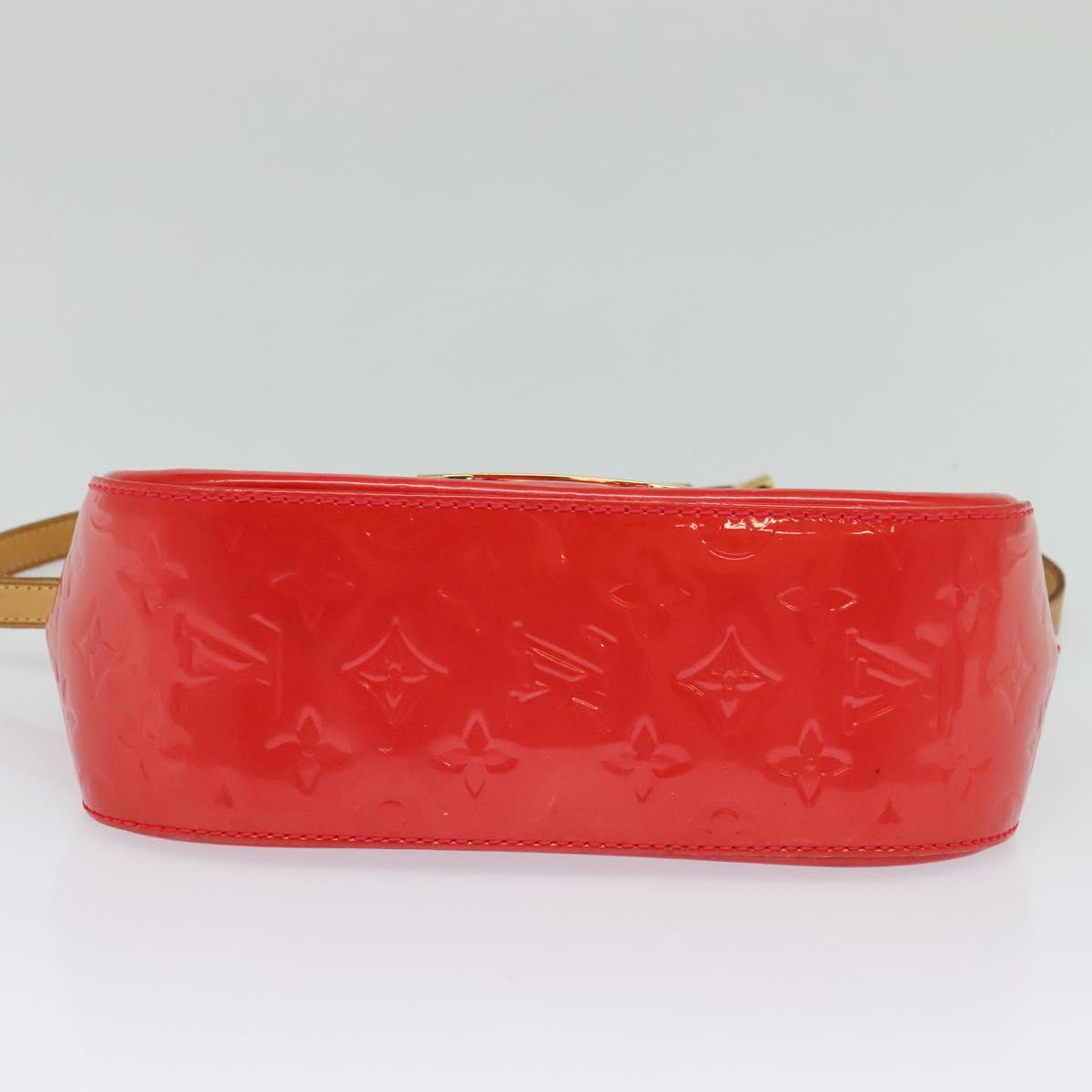 Louis Vuitton Bellflower Red Patent Leather Shoulder Bag (Pre-Owned)