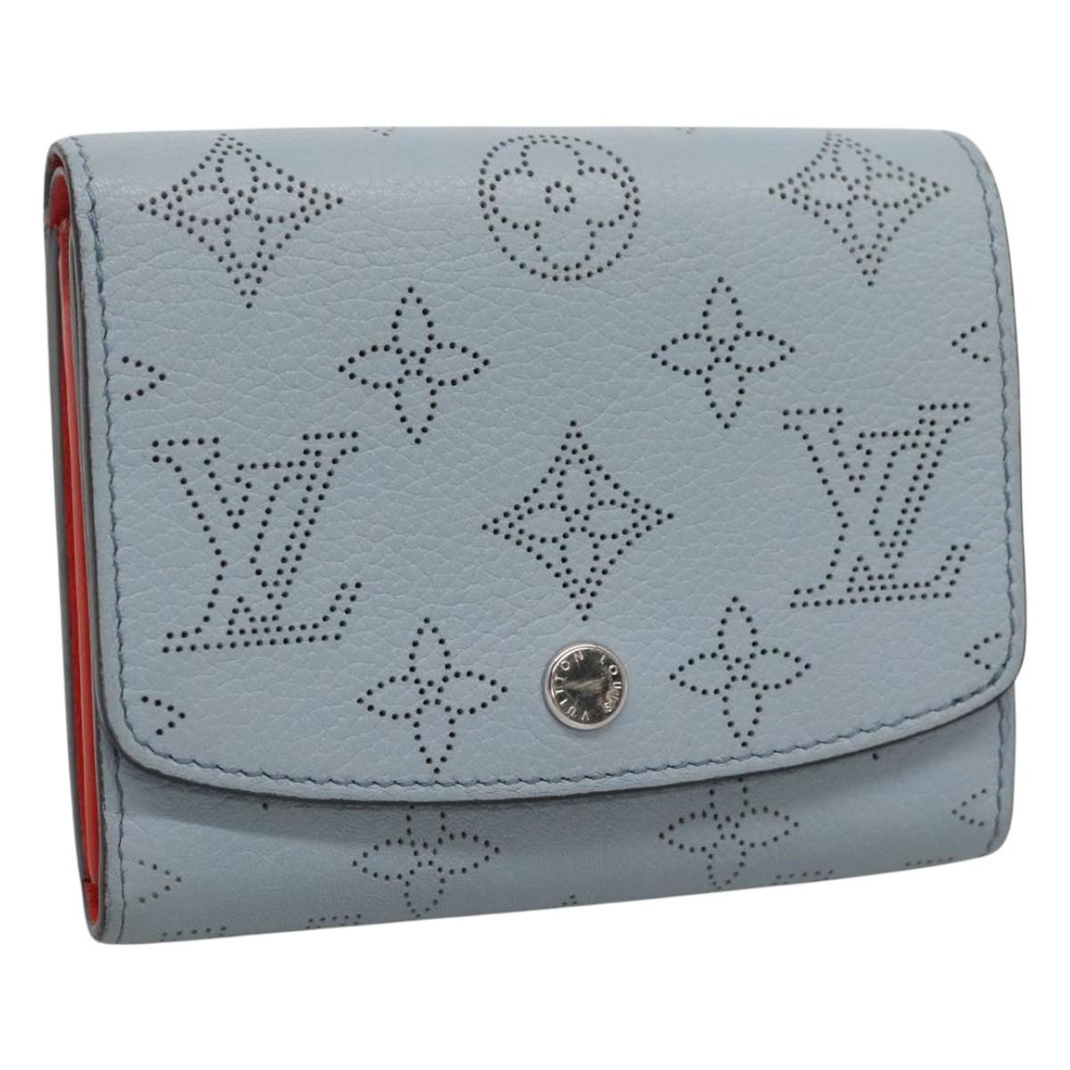 Louis Vuitton Iris Blue Leather Wallet (Pre-Owned)
