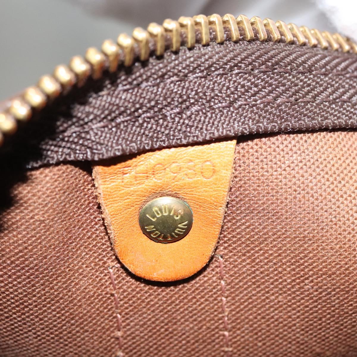 Louis Vuitton Keepall 45 Brown Canvas Travel Bag (Pre-Owned)