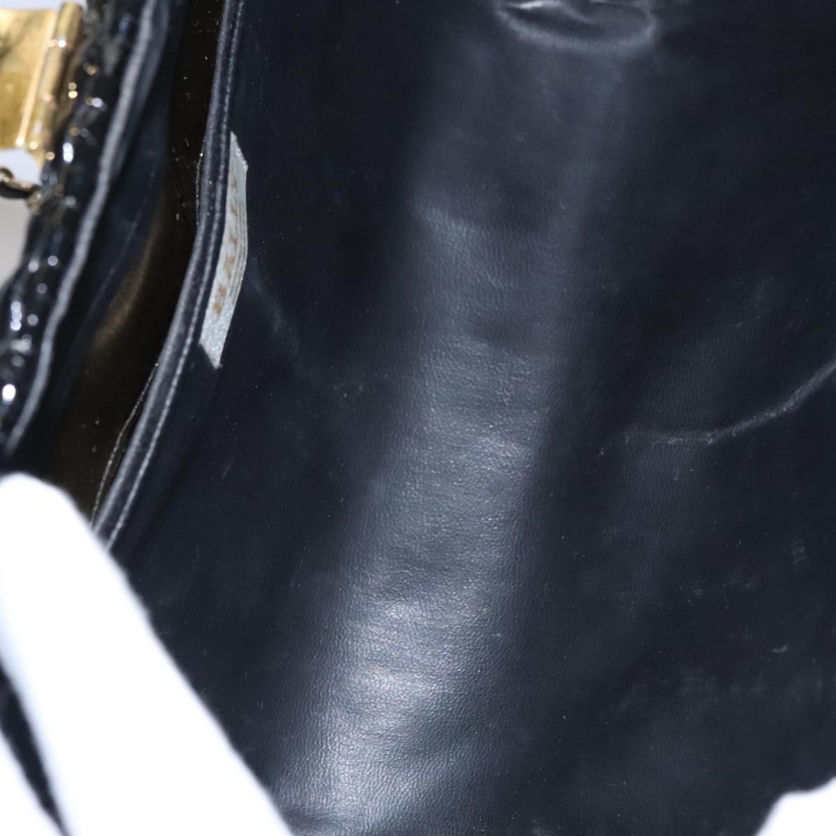 Bally Black Patent Leather Shoulder Bag (Pre-Owned)