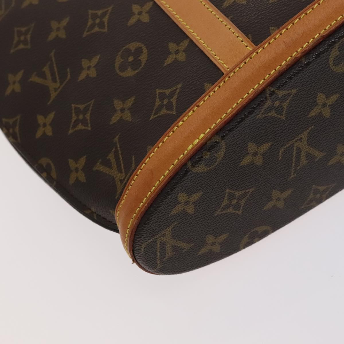 Louis Vuitton Babylone Brown Canvas Tote Bag (Pre-Owned)