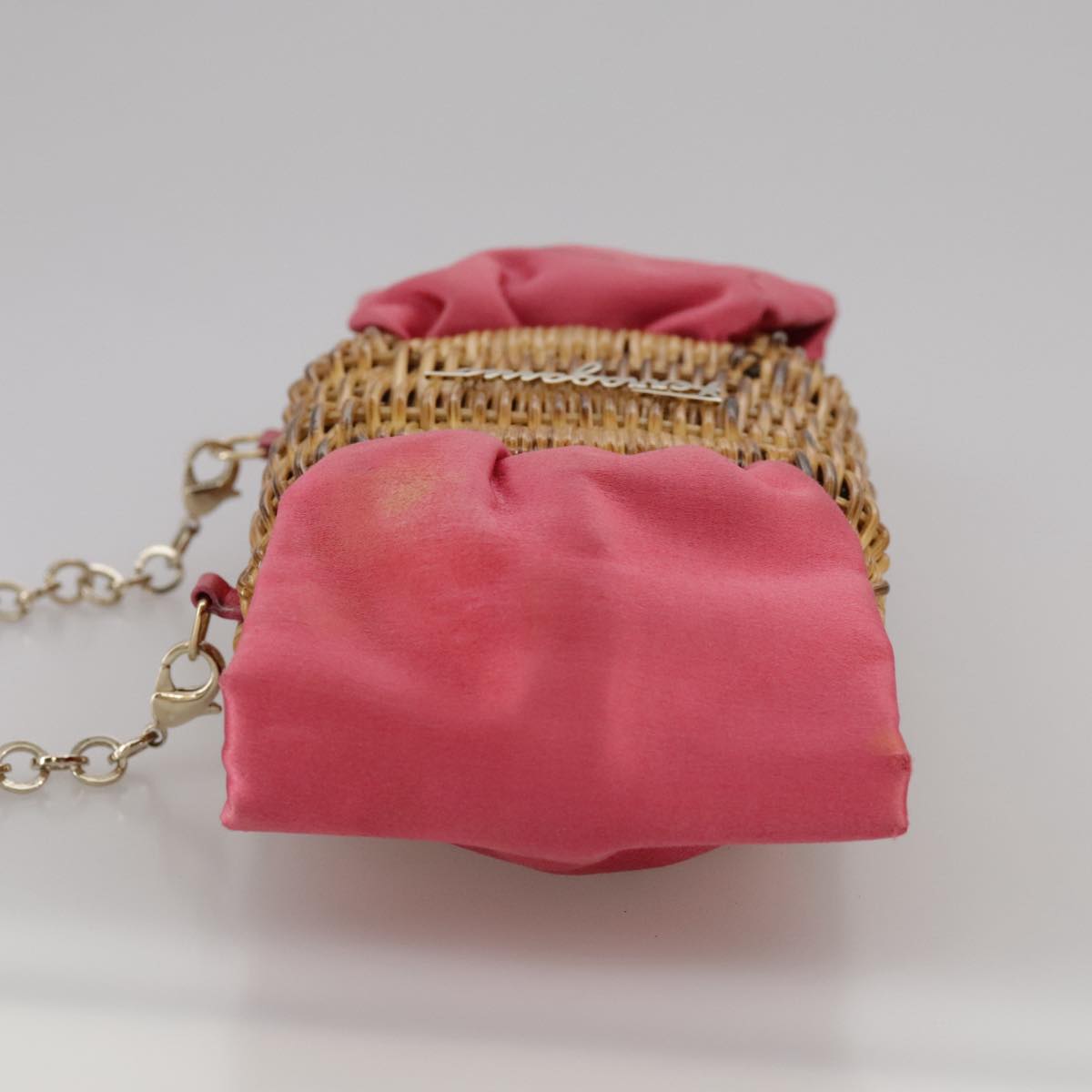 Salvatore Ferragamo Pink Synthetic Shoulder Bag (Pre-Owned)