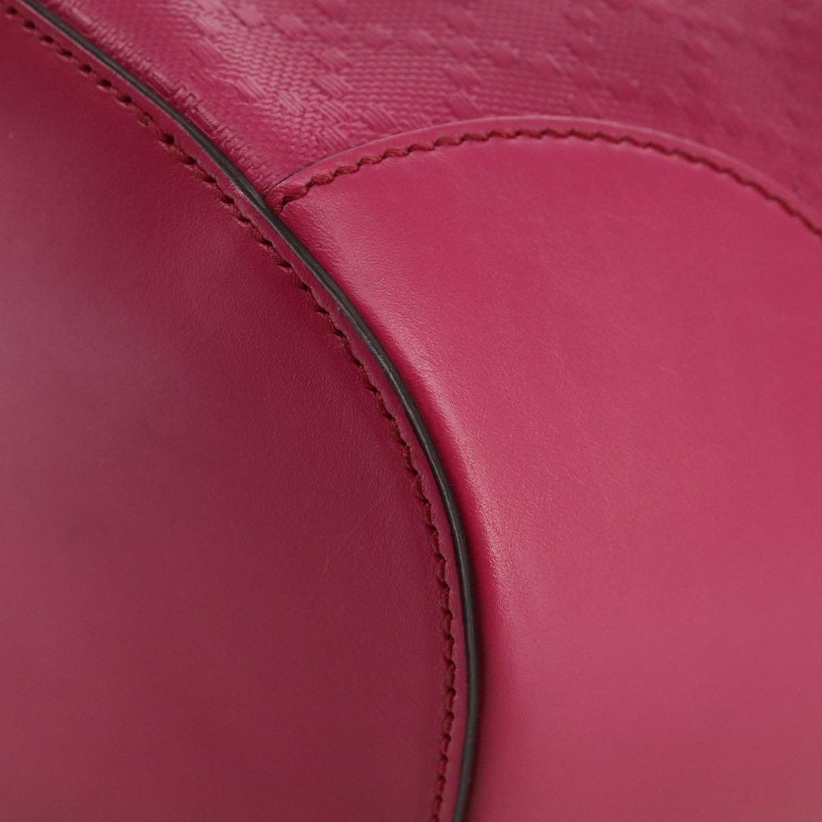 Gucci Diamante Pink Leather Shoulder Bag (Pre-Owned)