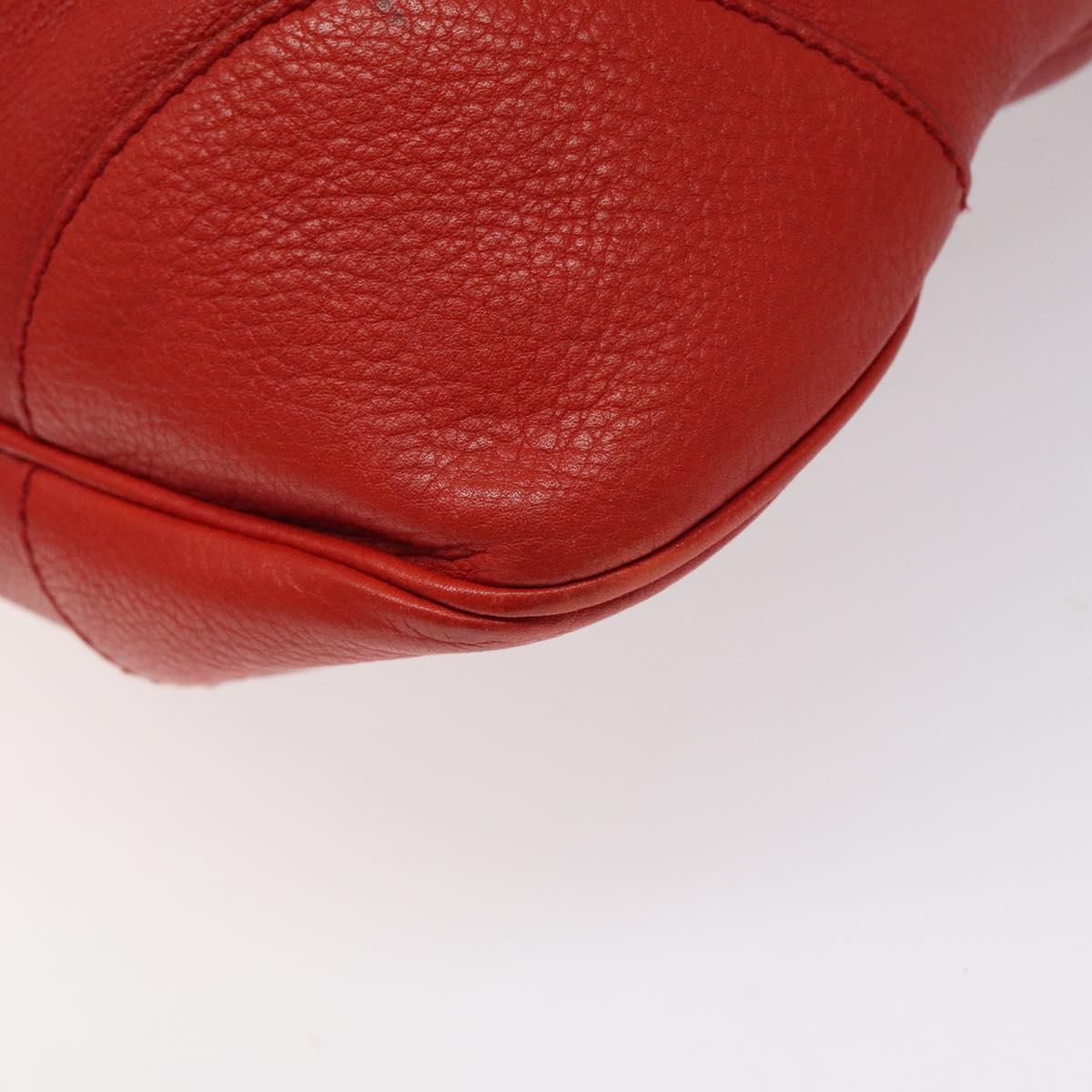 Salvatore Ferragamo Marisa Red Leather Handbag (Pre-Owned)
