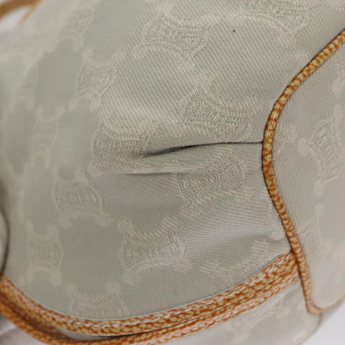 Céline Bittersweet Grey Canvas Handbag (Pre-Owned)