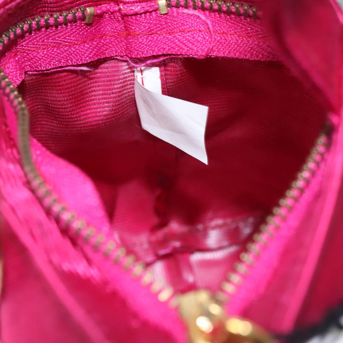 Céline Logo Du Cercle Pink Synthetic Clutch Bag (Pre-Owned)