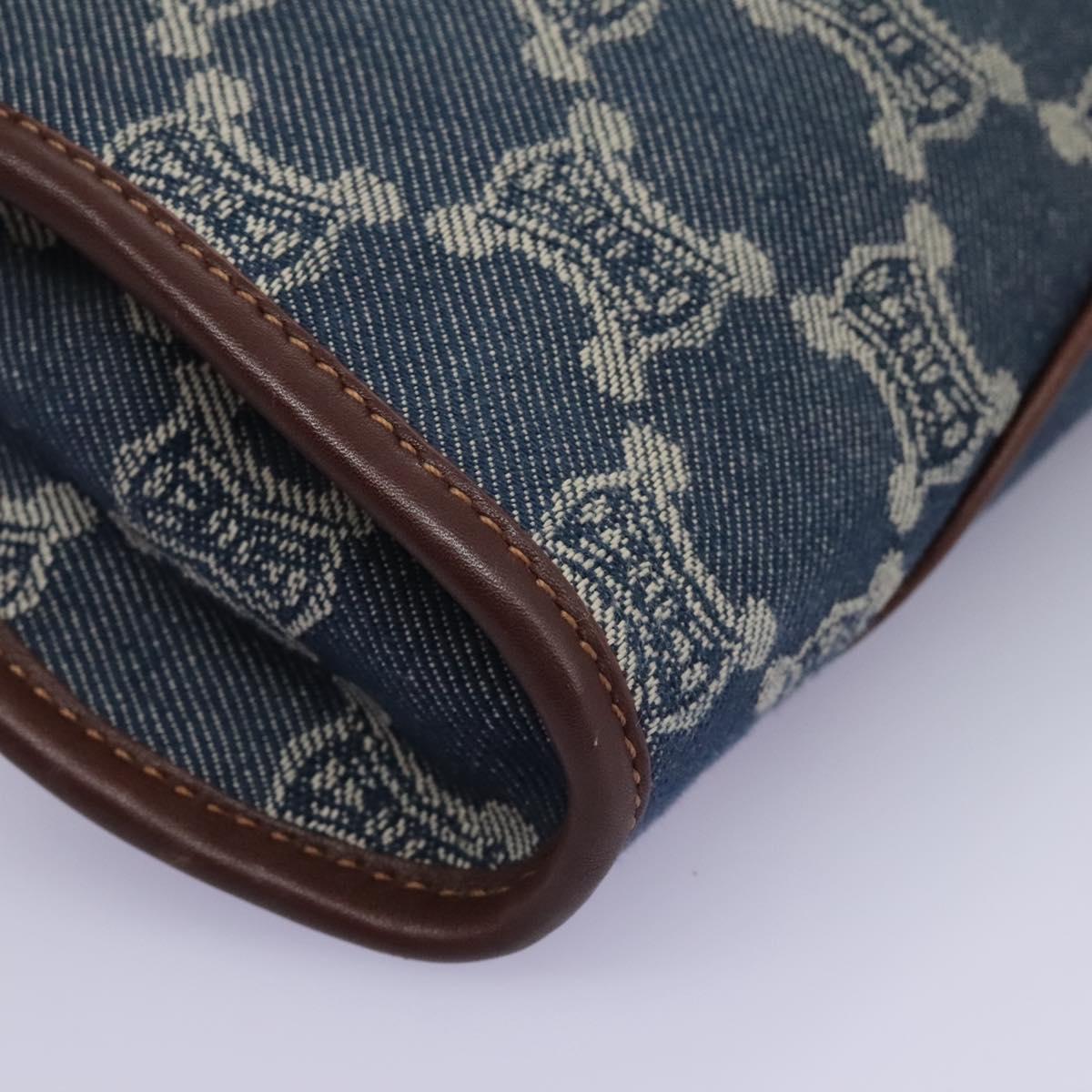 Céline Macadam Blue Denim - Jeans Shoulder Bag (Pre-Owned)