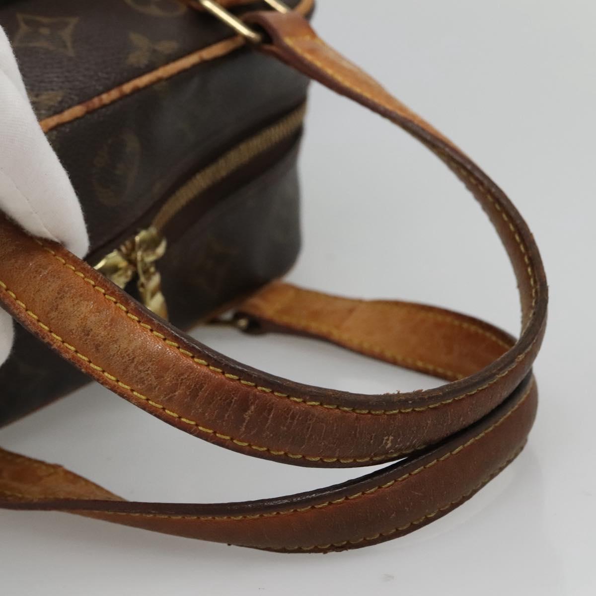 Louis Vuitton Excentri Cité Brown Canvas Handbag (Pre-Owned)