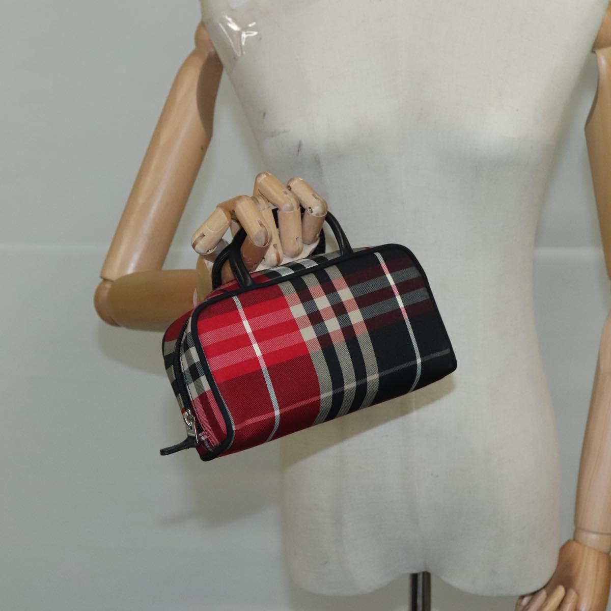 Burberry Nova Check Multicolour Canvas Handbag (Pre-Owned)