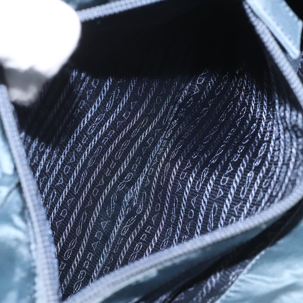 Prada Blue Synthetic Handbag (Pre-Owned)