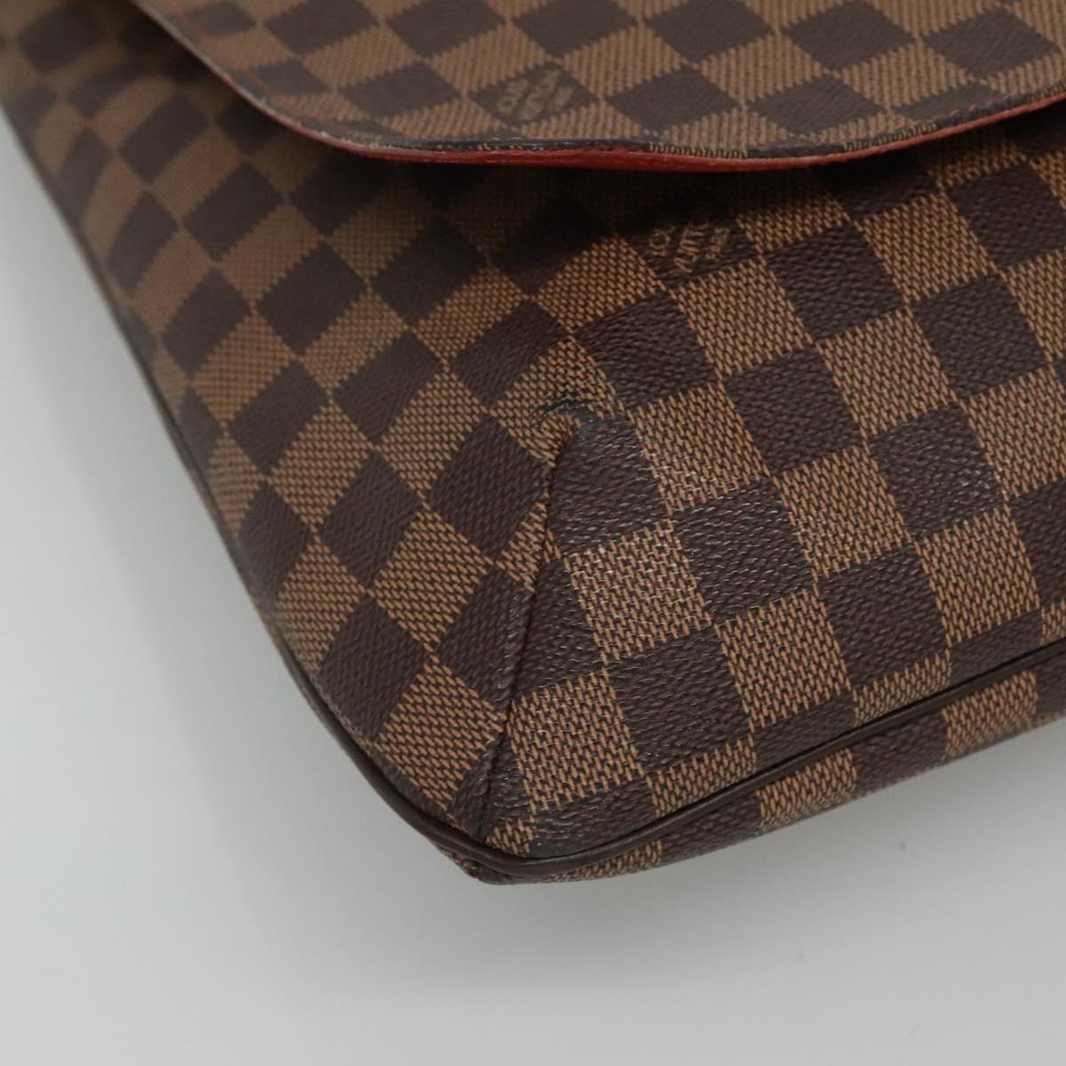 Louis Vuitton Musette Brown Canvas Shoulder Bag (Pre-Owned)