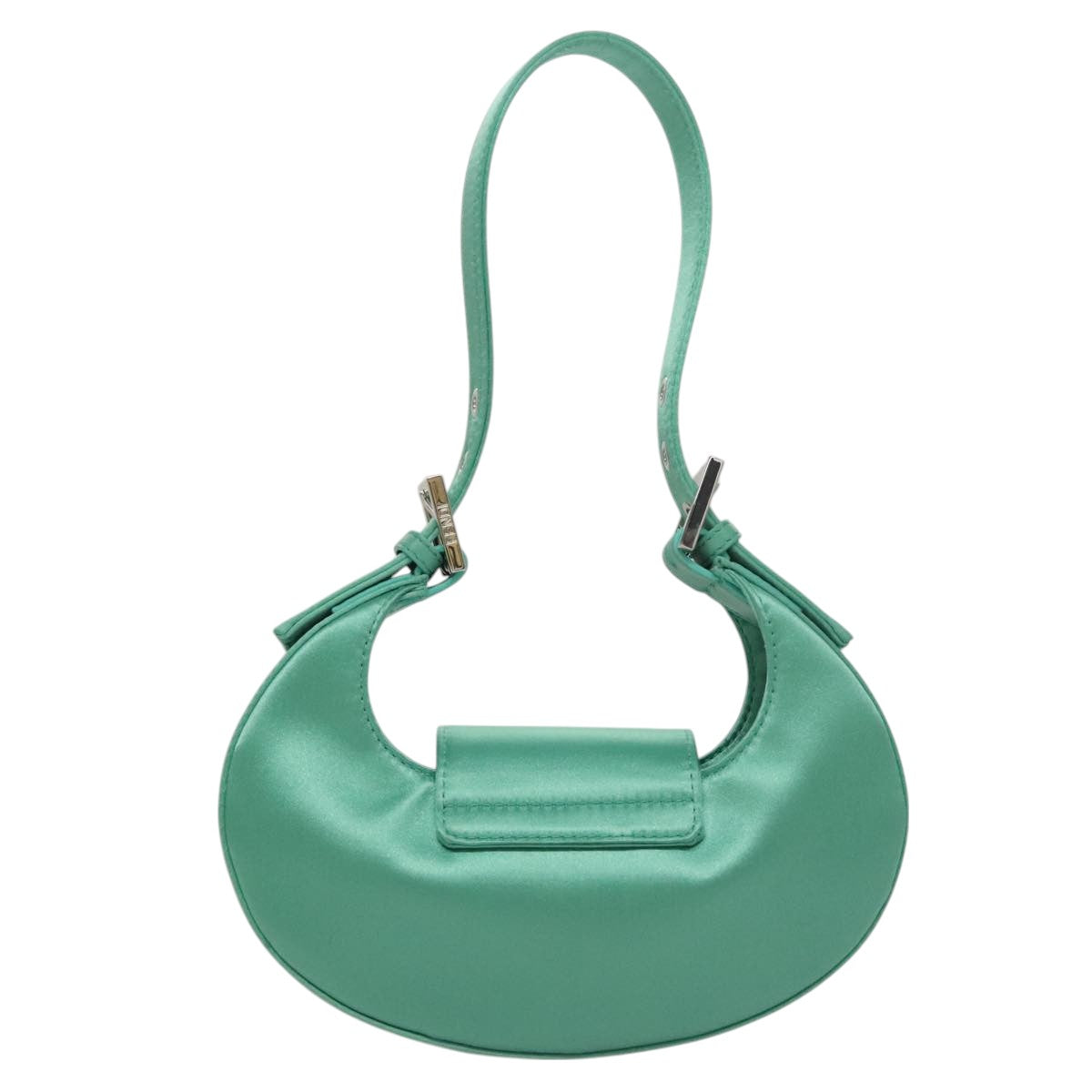 Fendi Green Leather Handbag (Pre-Owned)