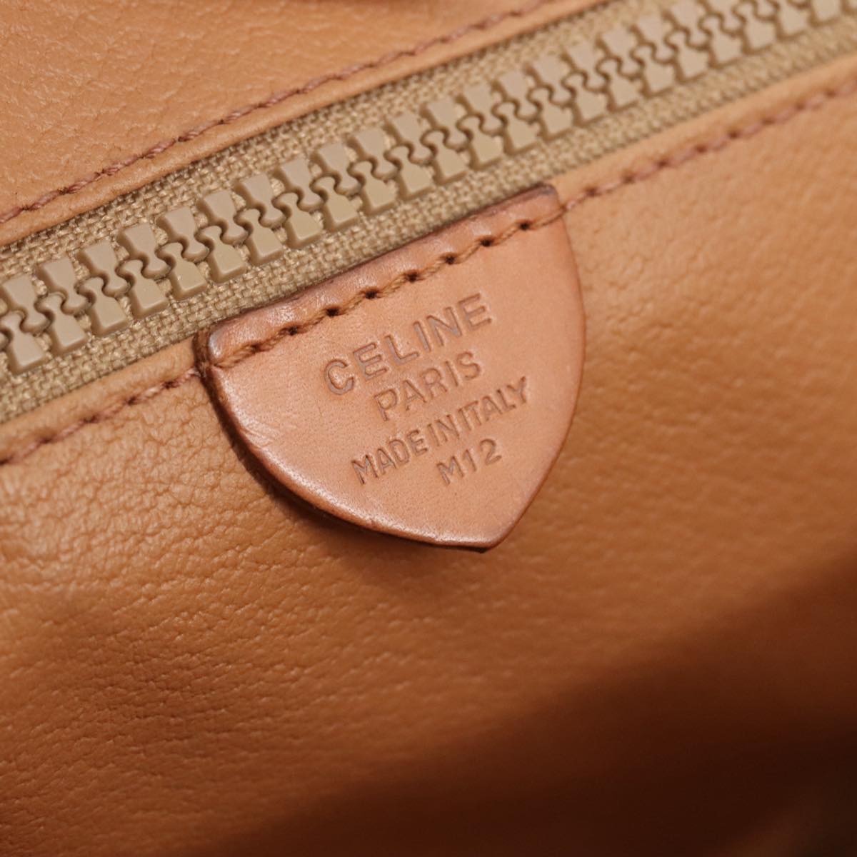 Céline Macadam Brown Canvas Briefcase Bag (Pre-Owned)