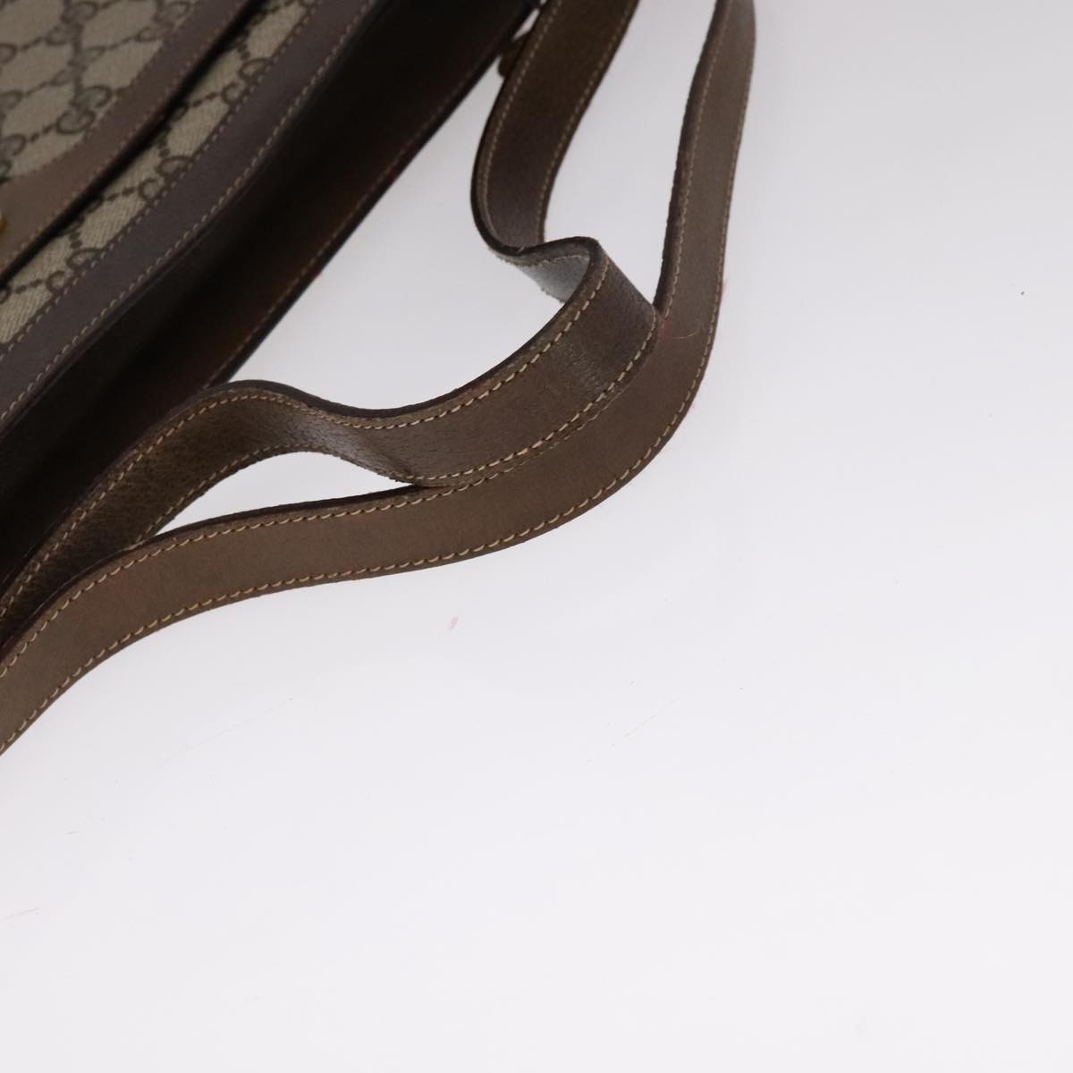 Gucci Ophidia Brown Canvas Shoulder Bag (Pre-Owned)