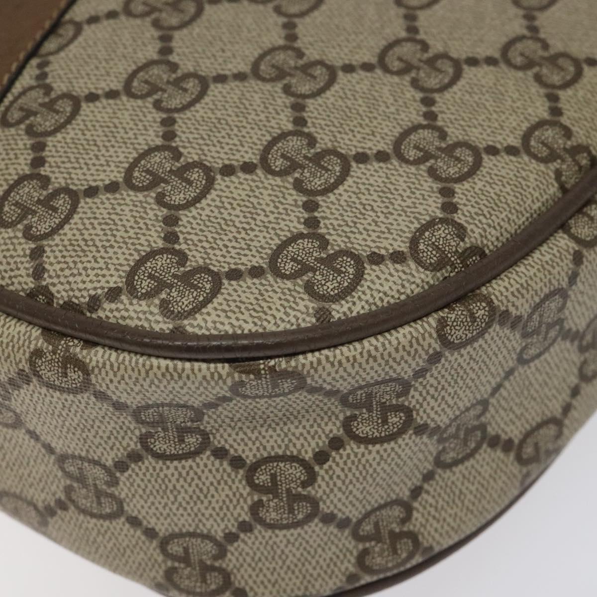 Gucci Ophidia Beige Canvas Clutch Bag (Pre-Owned)