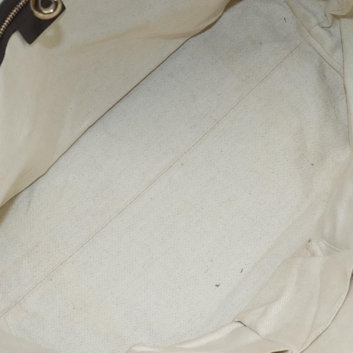 Gucci Gg Canvas Brown Canvas Tote Bag (Pre-Owned)