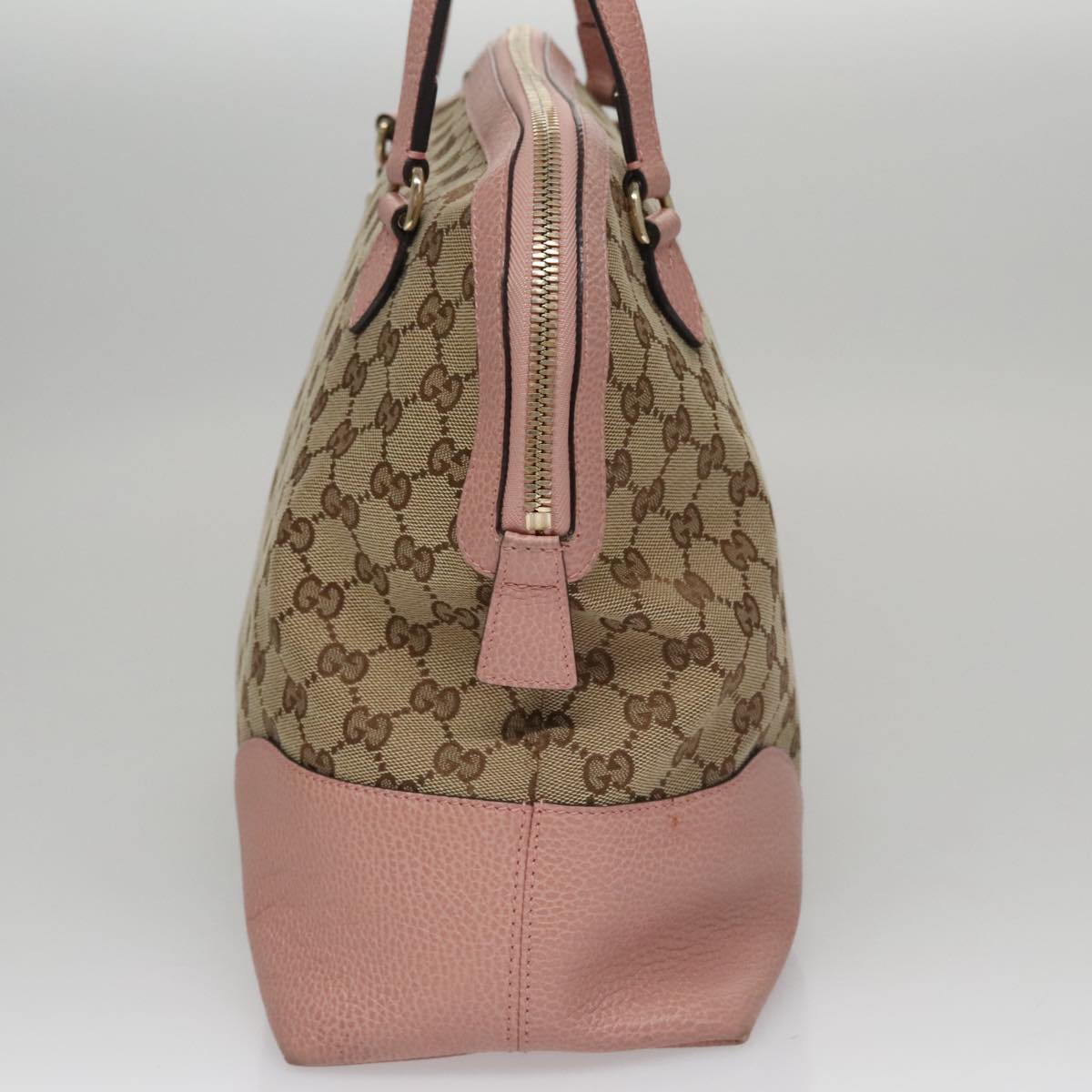 Gucci Bree Beige Canvas Shoulder Bag (Pre-Owned)