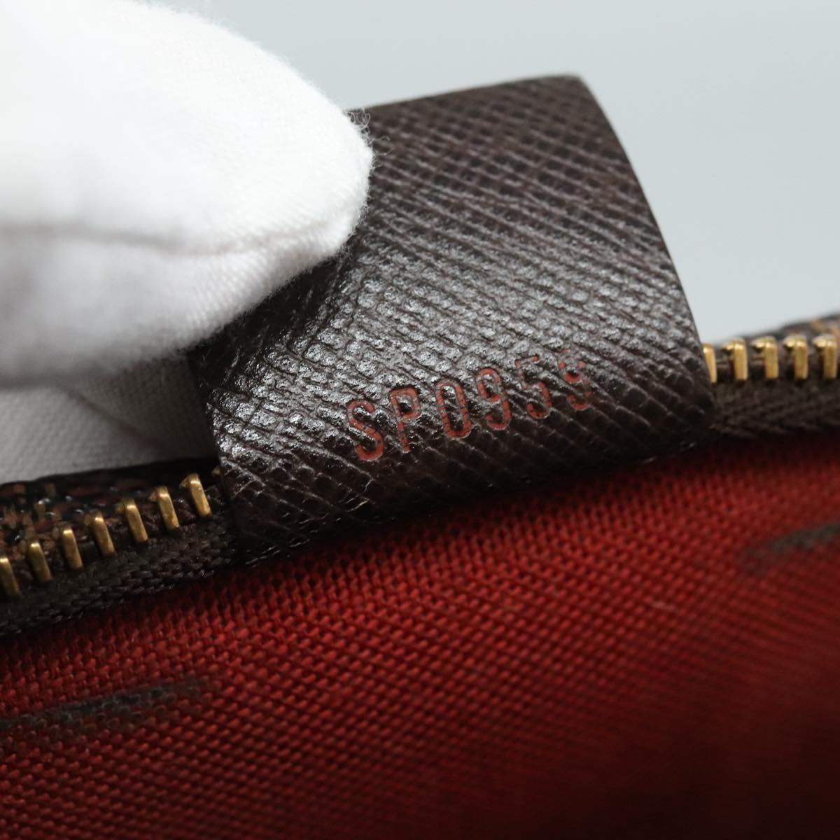 Louis Vuitton Trousse Makeup Brown Canvas Clutch Bag (Pre-Owned)
