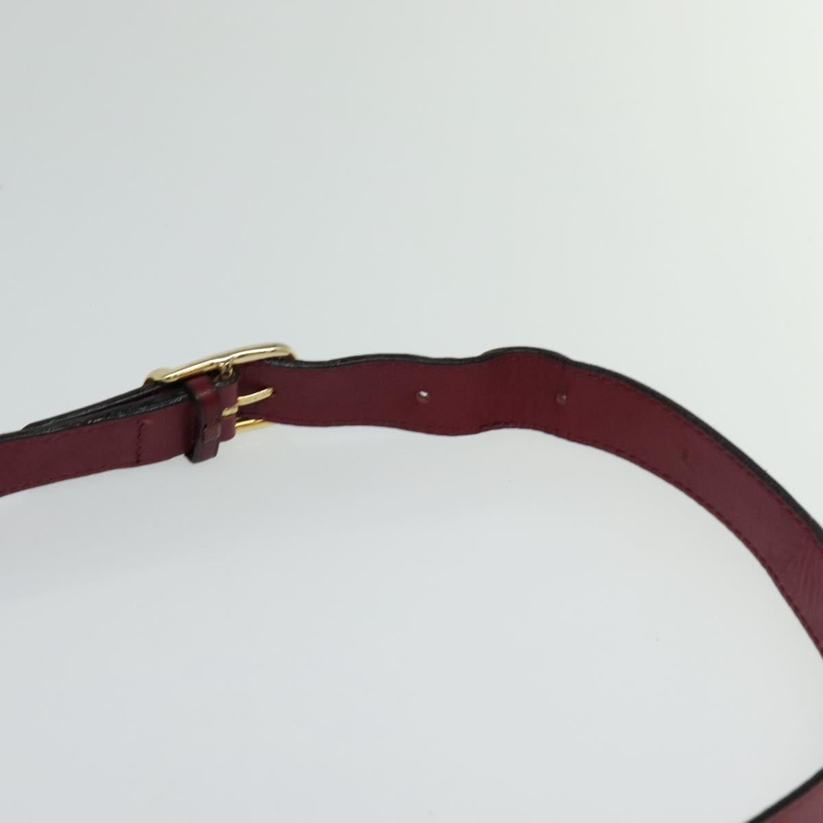 Céline Burgundy Leather Shoulder Bag (Pre-Owned)