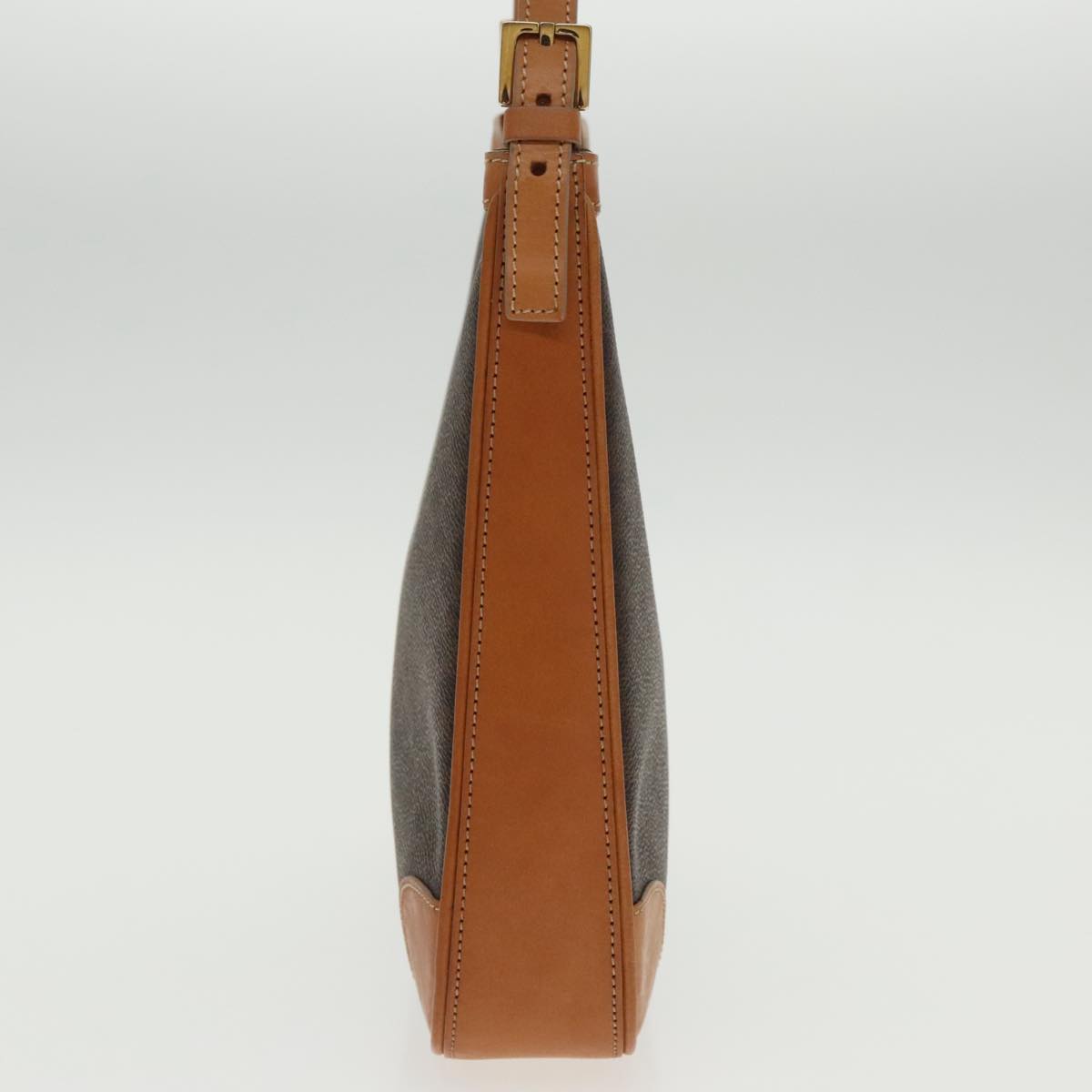 Céline Macadam Brown Canvas Shoulder Bag (Pre-Owned)