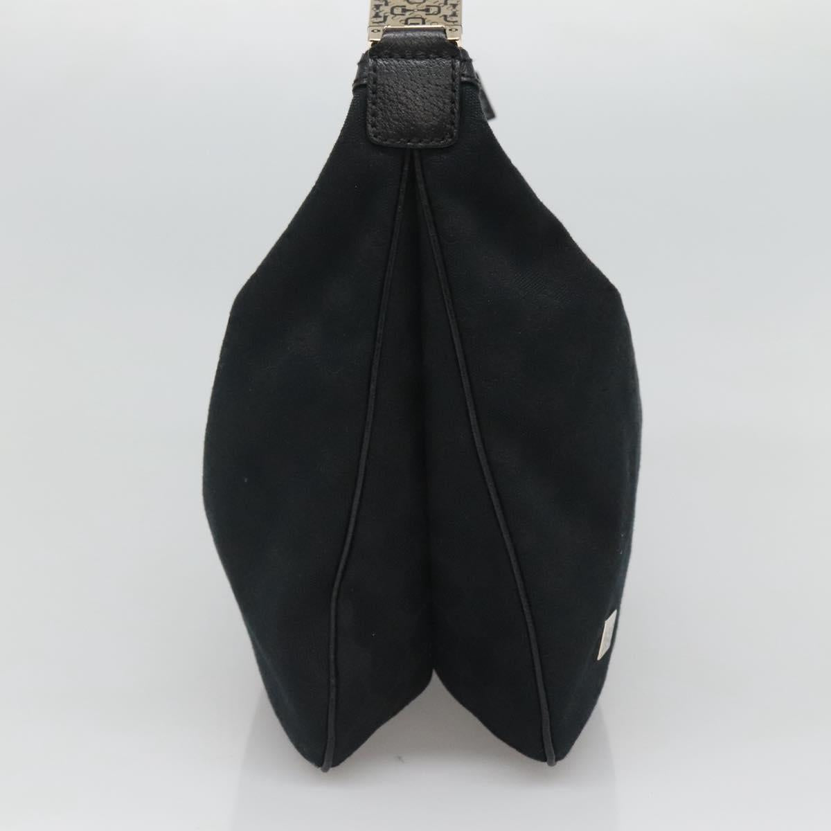 Gucci Gg Canvas Black Canvas Clutch Bag (Pre-Owned)