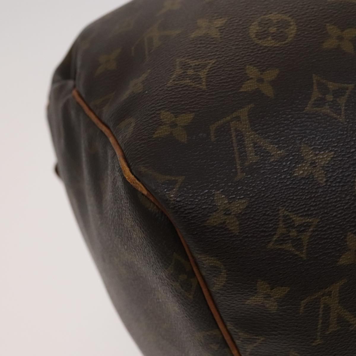 Louis Vuitton Keepall 55 Brown Canvas Travel Bag (Pre-Owned)