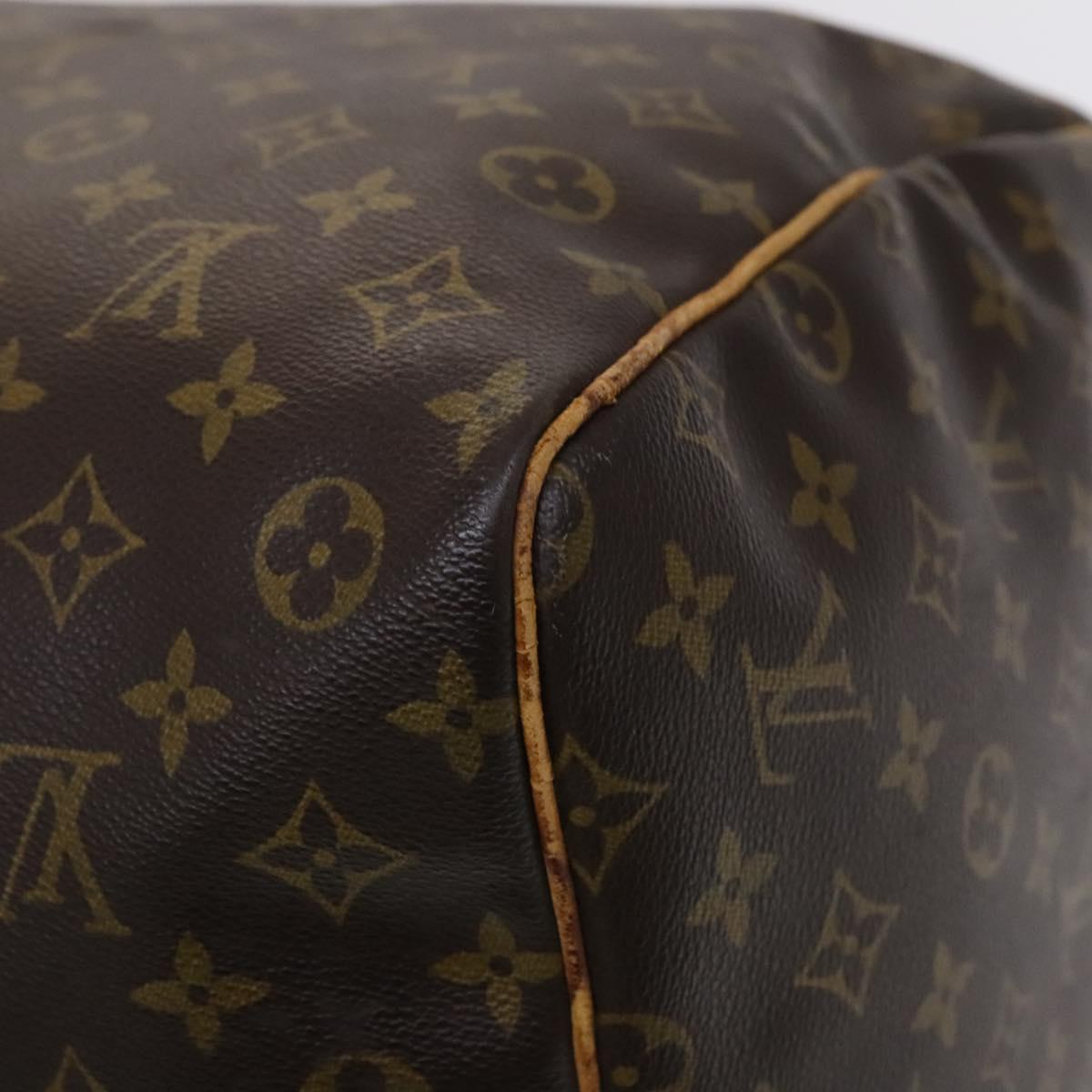 Louis Vuitton Keepall 60 Brown Canvas Travel Bag (Pre-Owned)