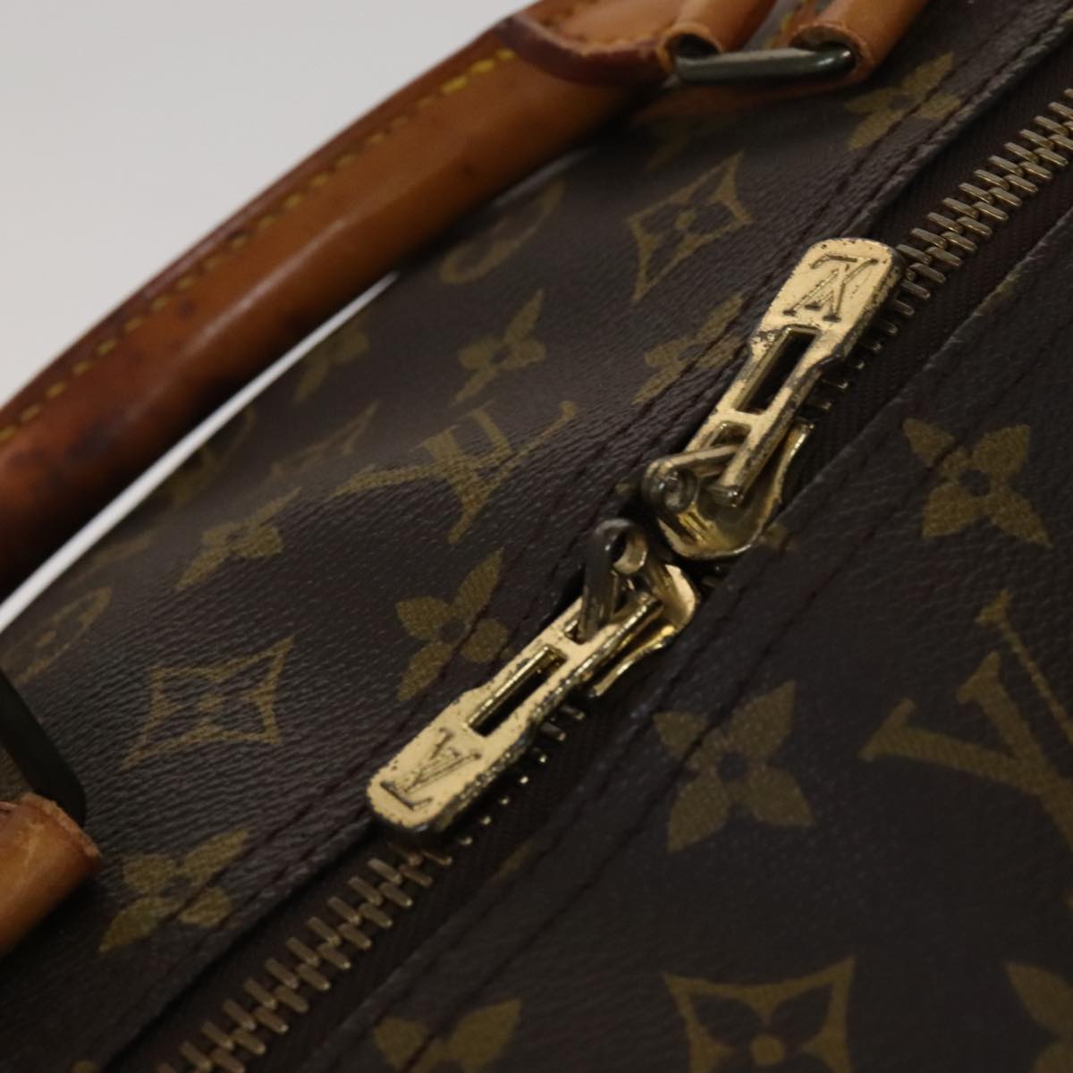 Louis Vuitton Keepall 60 Brown Canvas Travel Bag (Pre-Owned)