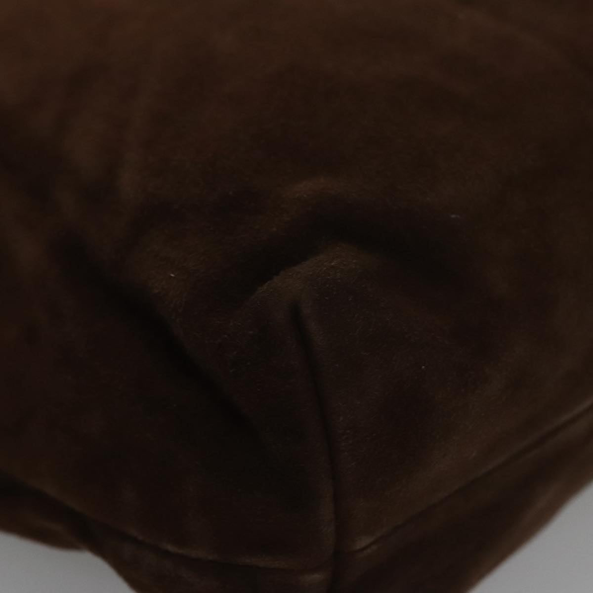 Prada Brown Suede Shoulder Bag (Pre-Owned)