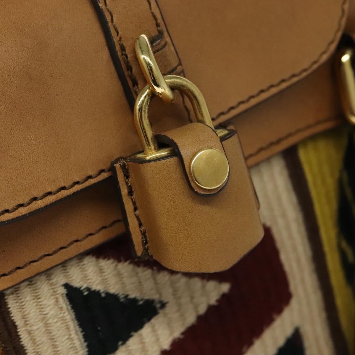 Burberry Prorsum Multicolour Canvas Handbag (Pre-Owned)