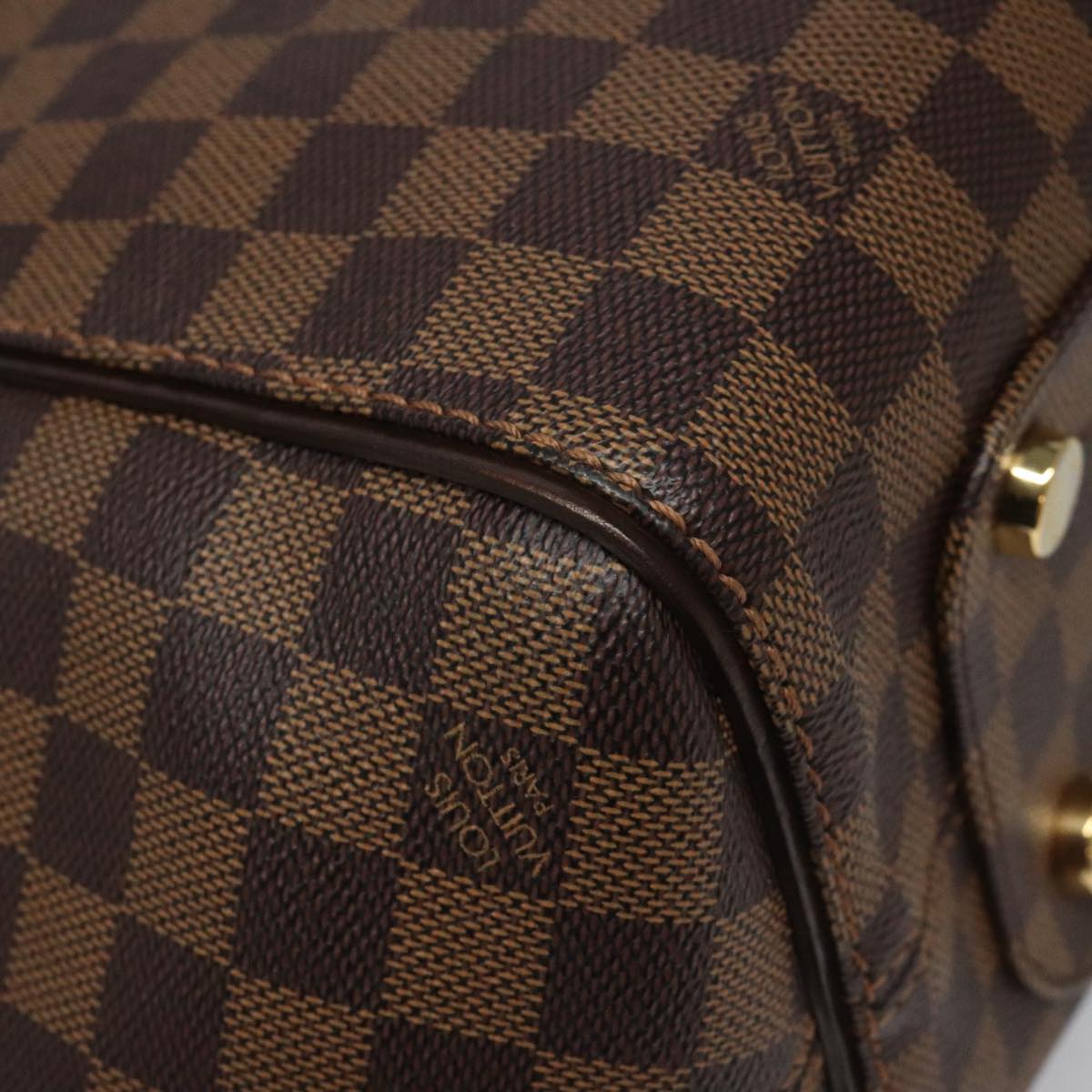 Louis Vuitton Marylebone Brown Canvas Handbag (Pre-Owned)