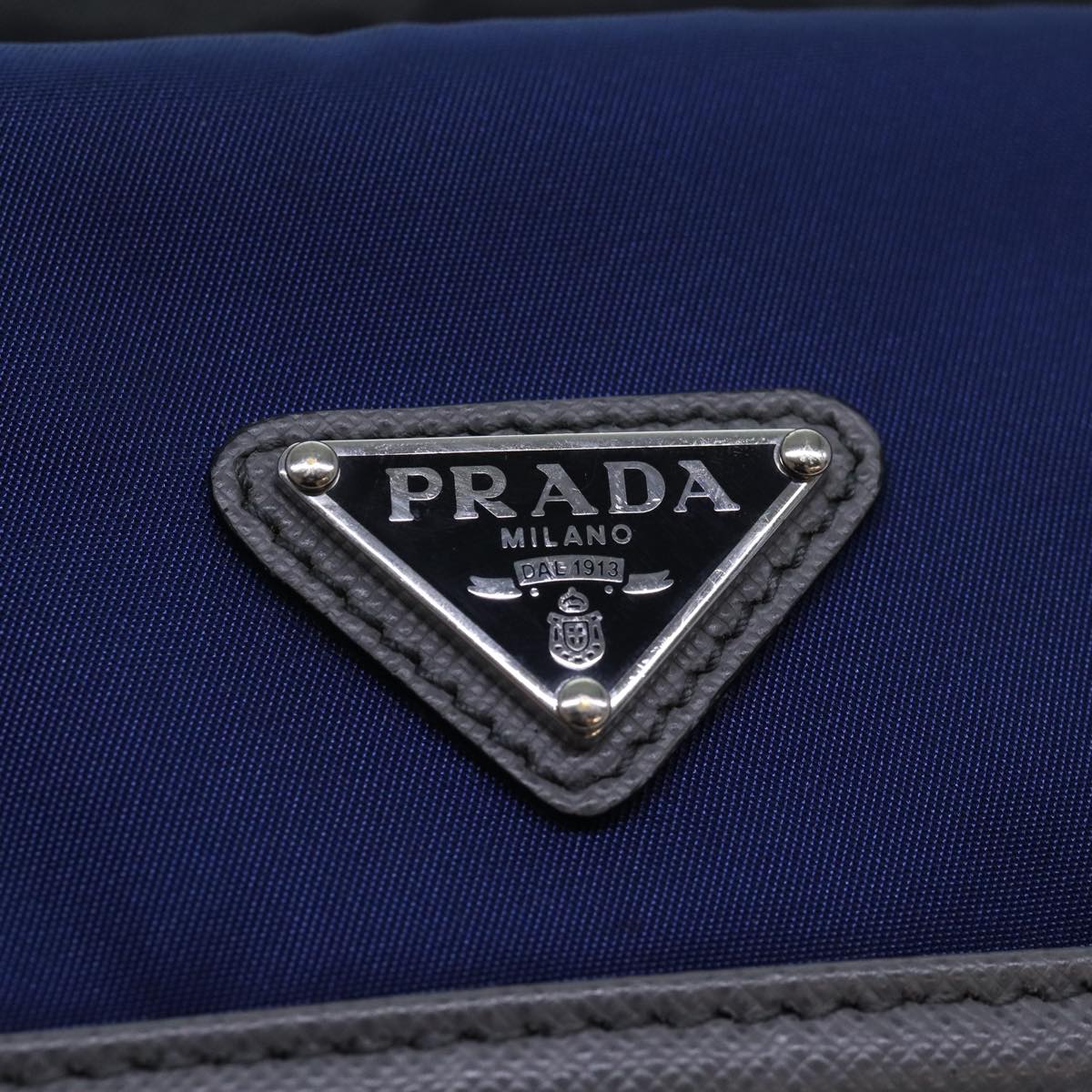 Prada Black Synthetic Clutch Bag (Pre-Owned)