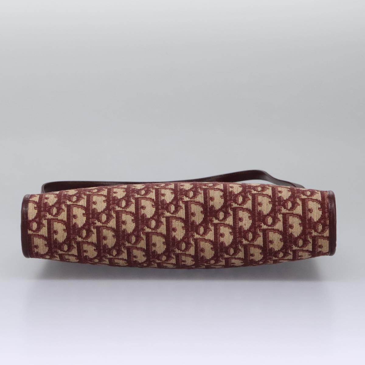 Dior Trotter Red Canvas Shoulder Bag (Pre-Owned)
