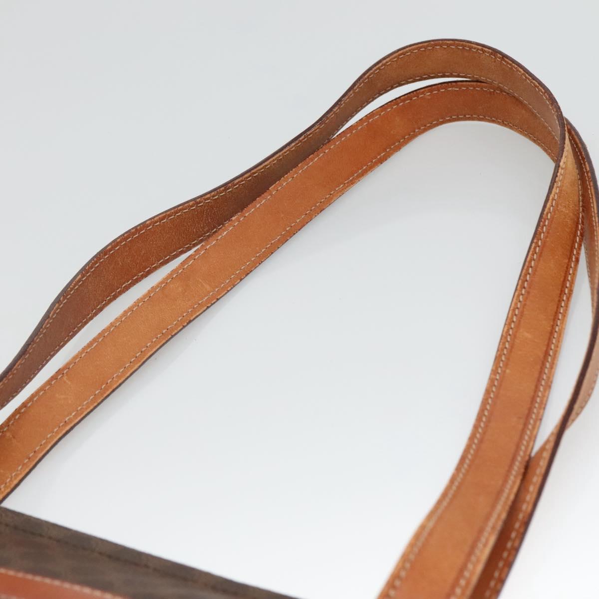 Céline Macadam Brown Canvas Tote Bag (Pre-Owned)