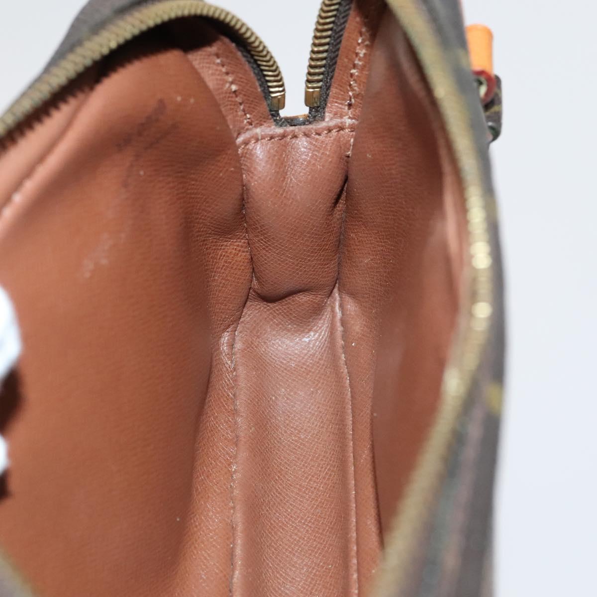 Louis Vuitton Marly Brown Canvas Shoulder Bag (Pre-Owned)