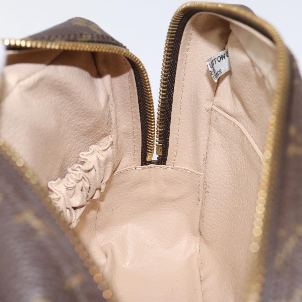 Louis Vuitton Trousse De Toilette Brown Canvas Clutch Bag (Pre-Owned)