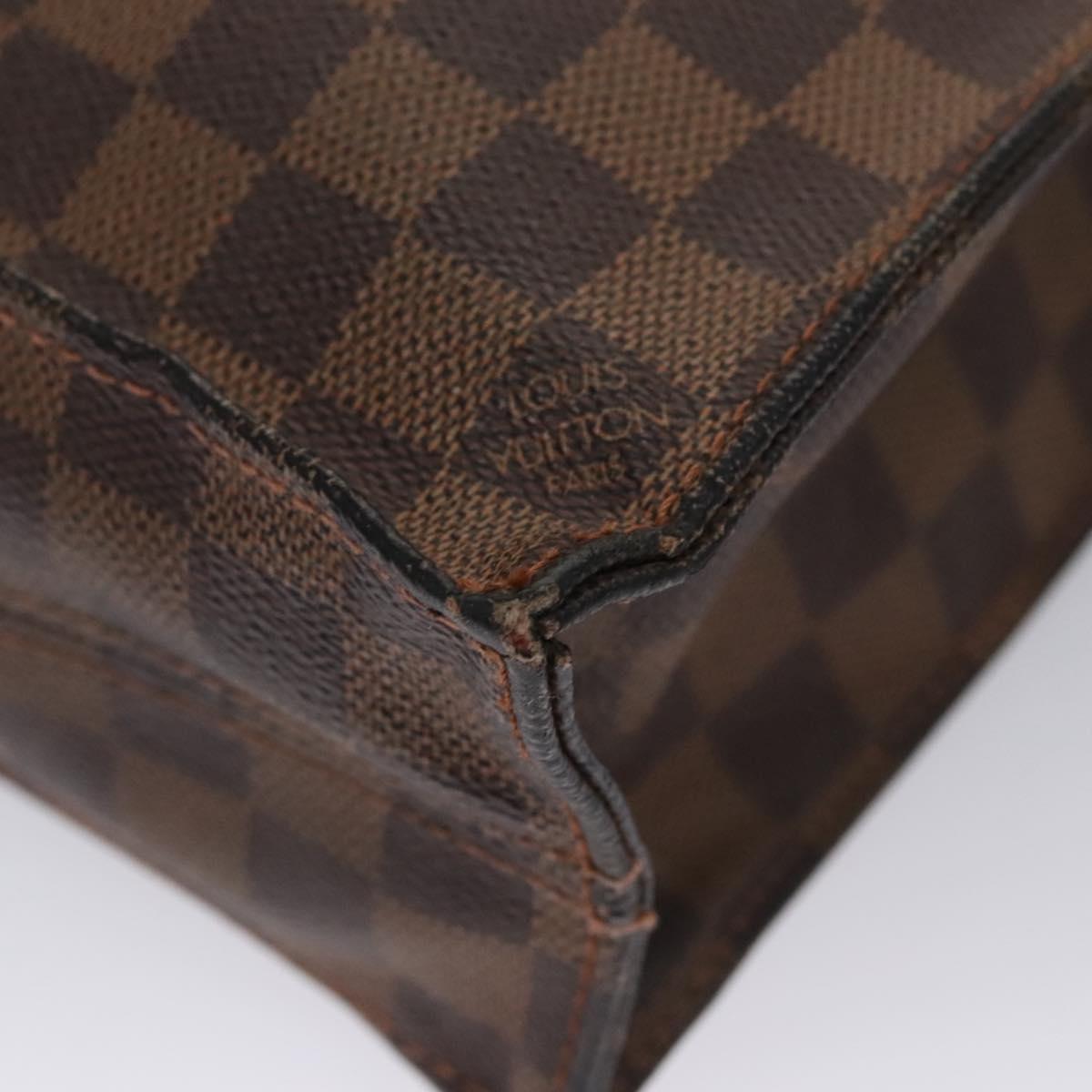 Louis Vuitton Sac Plat Brown Canvas Handbag (Pre-Owned)
