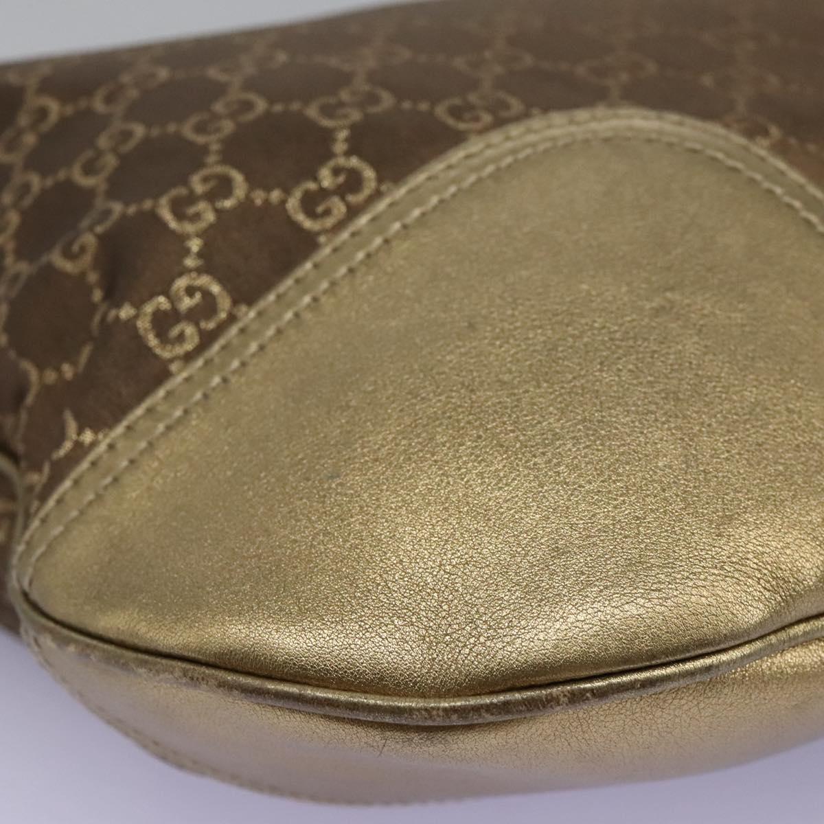 Gucci Princy Brown Canvas Tote Bag (Pre-Owned)