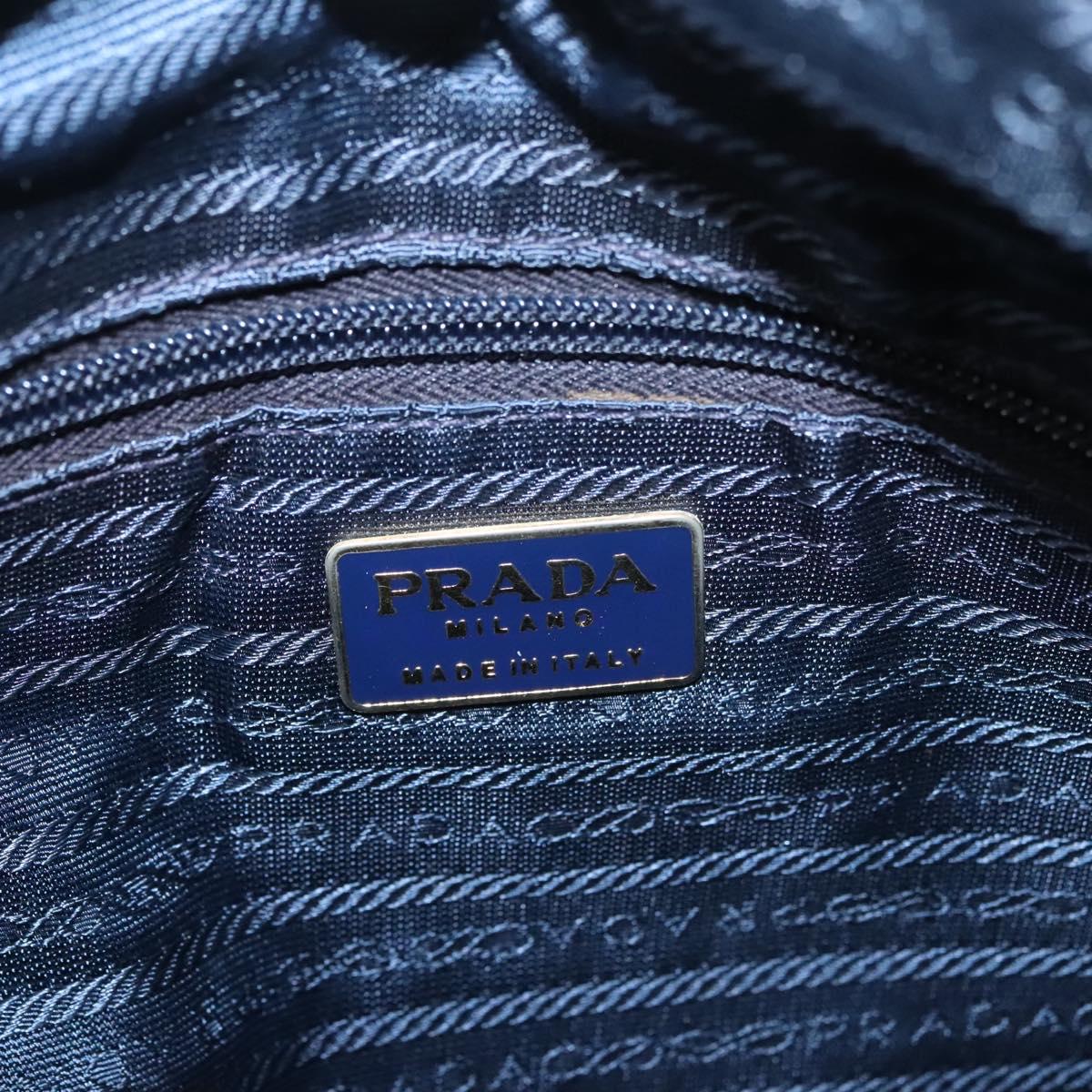 Prada Tessuto Navy Synthetic Tote Bag (Pre-Owned)