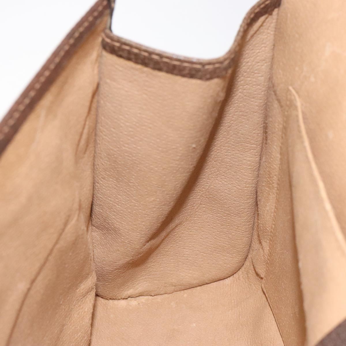 Gucci Ophidia Beige Canvas Clutch Bag (Pre-Owned)